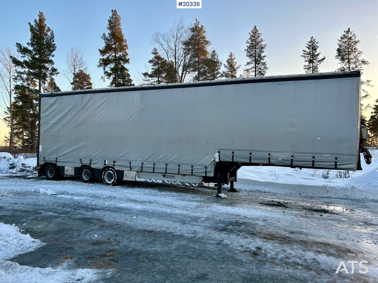 HRD Jumbo tralle med bredding - Gjysmë rimorkio me vagonetë të mbyllur: foto 4 HRD Jumbo tralle med bredding - Gjysmë rimorkio me vagonetë të mbyllur: foto 4