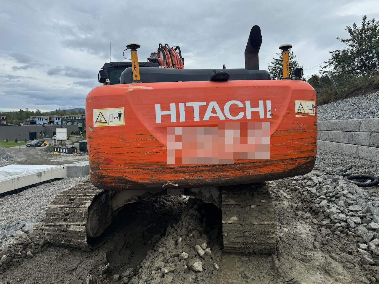 Hitachi ZX210LC-5B Beltegraver m/ tilt, skuffe og GPS. - Ekskavator me zinxhirë: foto 2 Hitachi ZX210LC-5B Beltegraver m/ tilt, skuffe og GPS. - Ekskavator me zinxhirë: foto 2