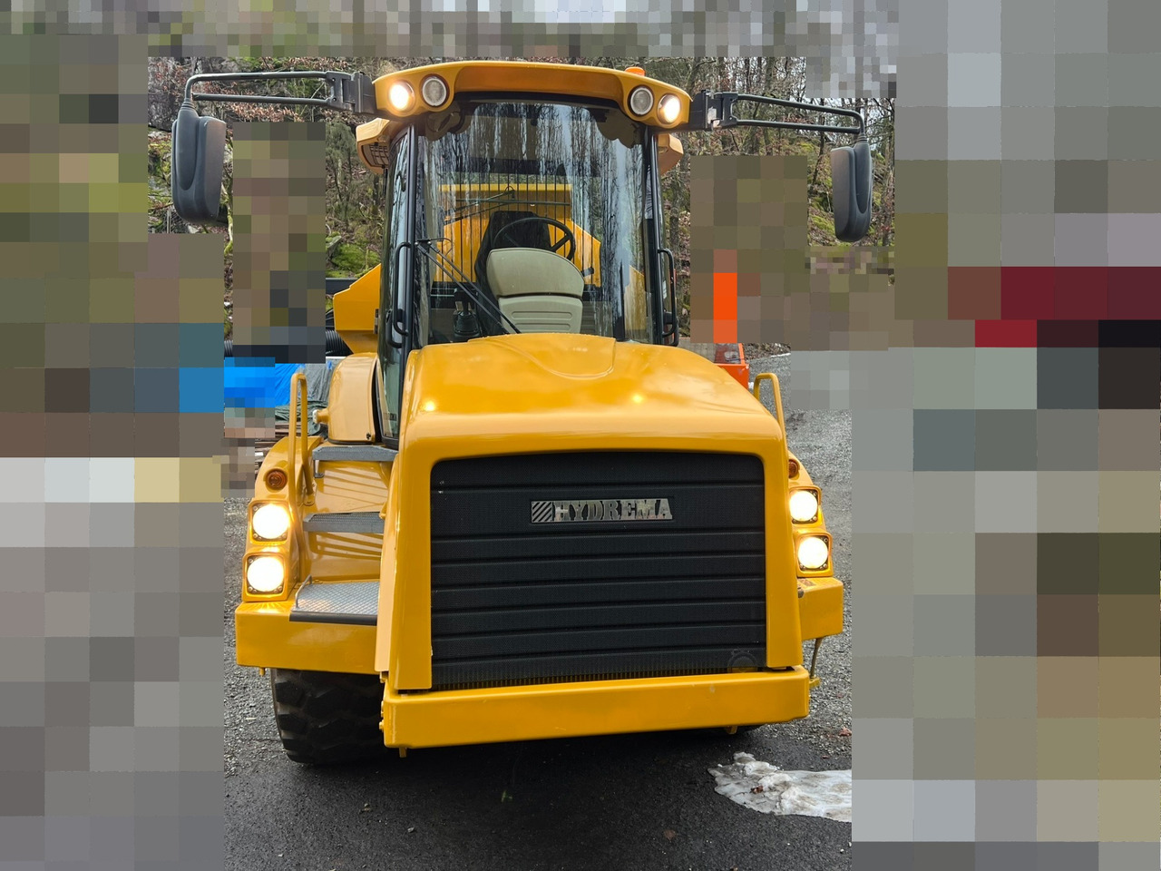 Hydrema 922D Dumper m / hvite skilt - Shkarkues: foto 3 Hydrema 922D Dumper m / hvite skilt - Shkarkues: foto 3