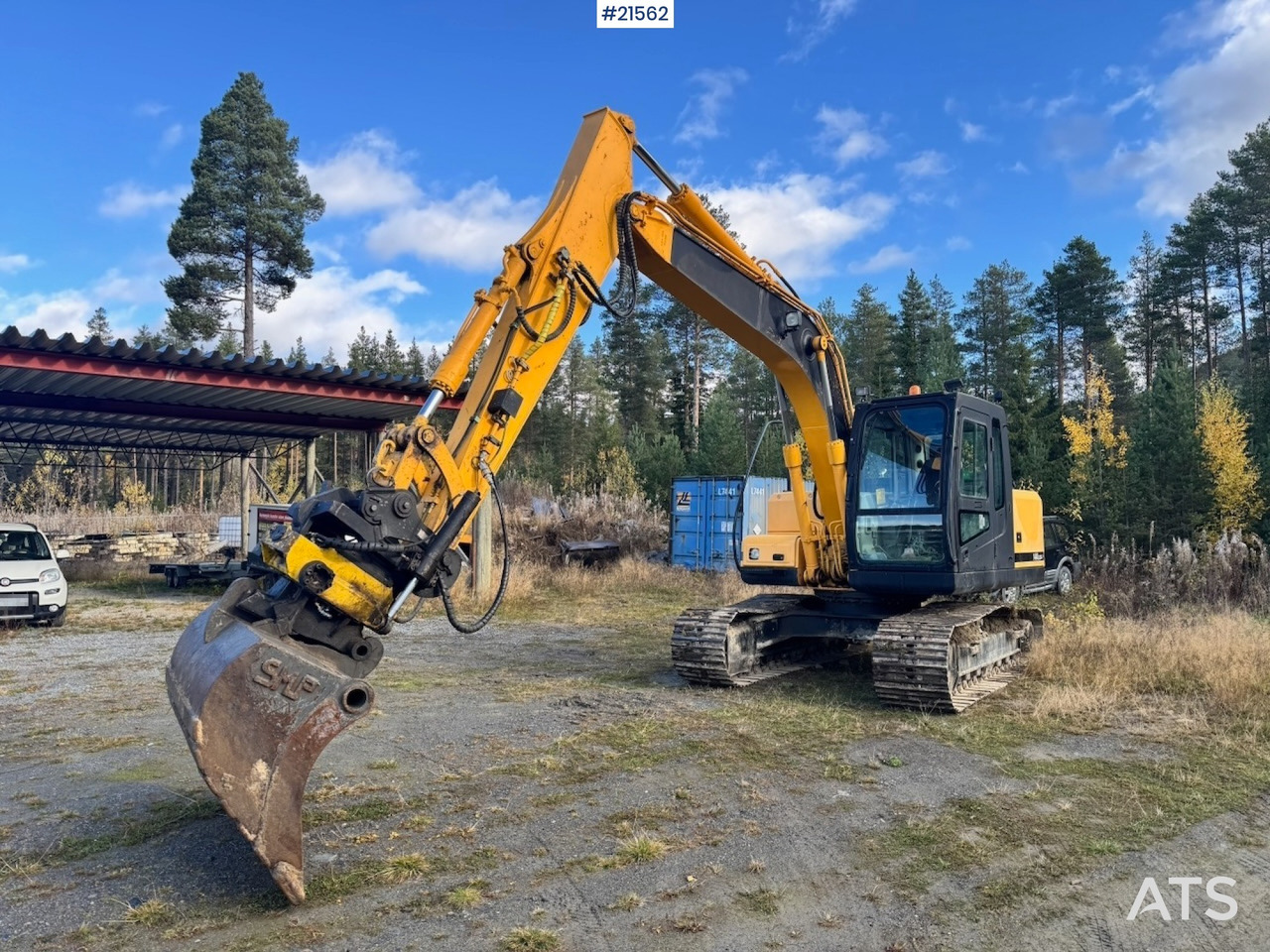 Hyundai 140LC-7 Beltegraver - Ekskavator me zinxhirë: foto 2 Hyundai 140LC-7 Beltegraver - Ekskavator me zinxhirë: foto 2