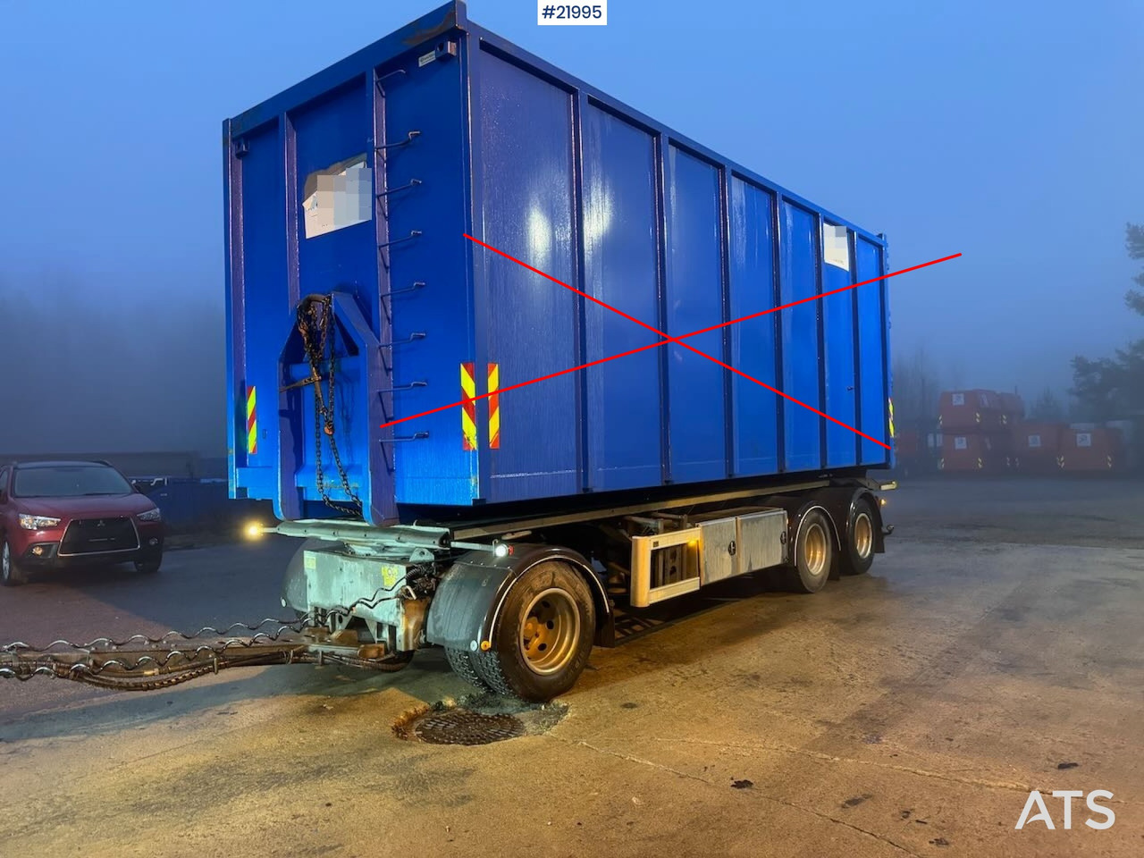 Istrail krokhenger m/ tipp - Rimorkio roll-off/ Skip loader: foto 1 Istrail krokhenger m/ tipp - Rimorkio roll-off/ Skip loader: foto 1