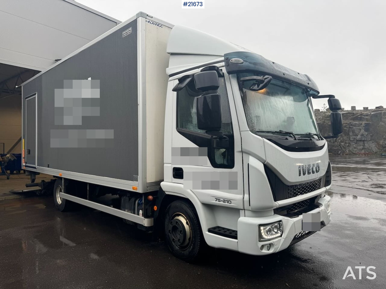 Iveco 75E-210 4x2 skapbil m/ lift SE VIDEO - Kamion vagonetë: foto 1 Iveco 75E-210 4x2 skapbil m/ lift SE VIDEO - Kamion vagonetë: foto 1