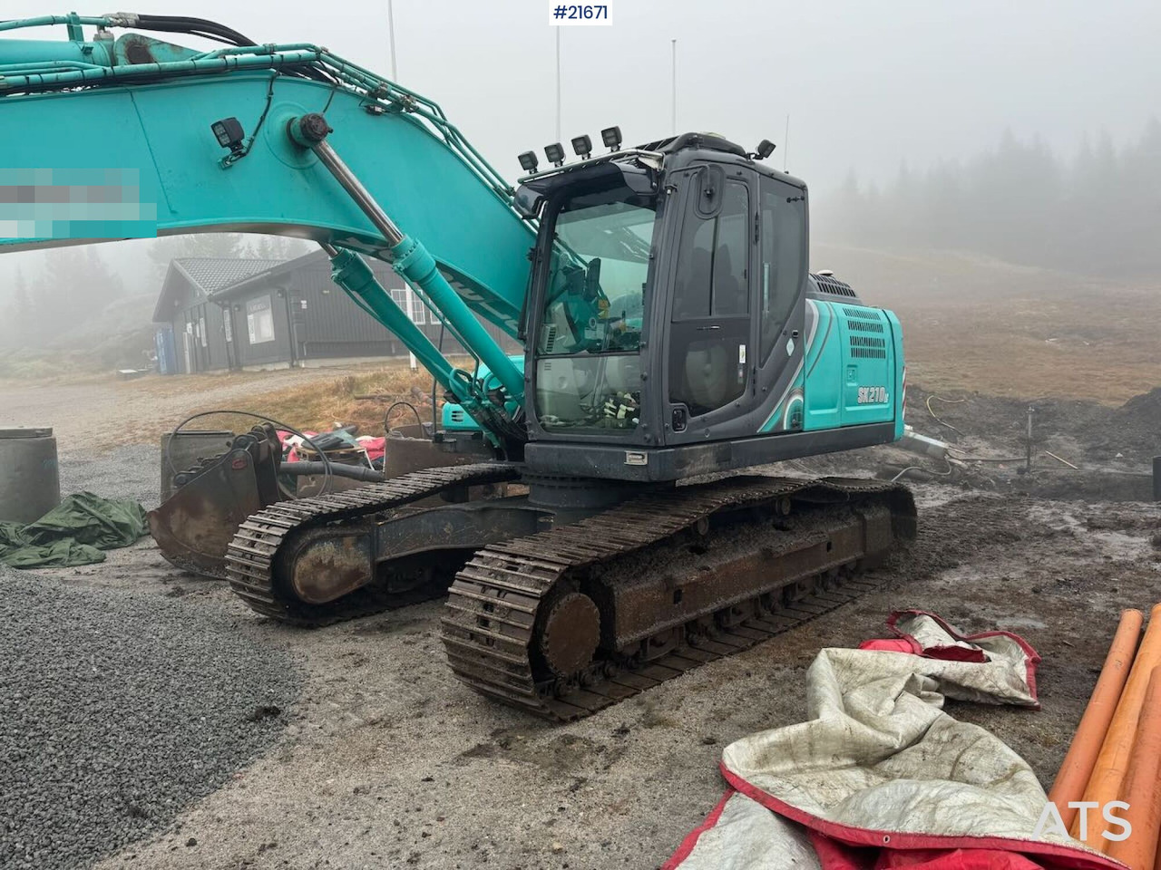 Kobelco SK210LC-10 Beltegraver m/ pusseskuffe, tilt og GPS - Ekskavator me zinxhirë: foto 3 Kobelco SK210LC-10 Beltegraver m/ pusseskuffe, tilt og GPS - Ekskavator me zinxhirë: foto 3