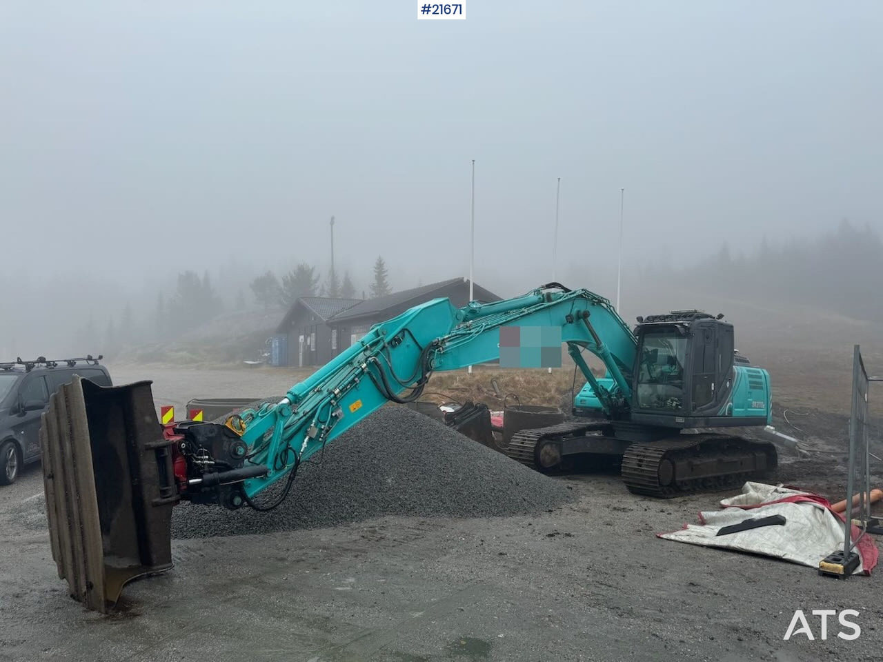 Kobelco SK210LC-10 Beltegraver m/ pusseskuffe, tilt og GPS - Ekskavator me zinxhirë: foto 1 Kobelco SK210LC-10 Beltegraver m/ pusseskuffe, tilt og GPS - Ekskavator me zinxhirë: foto 1