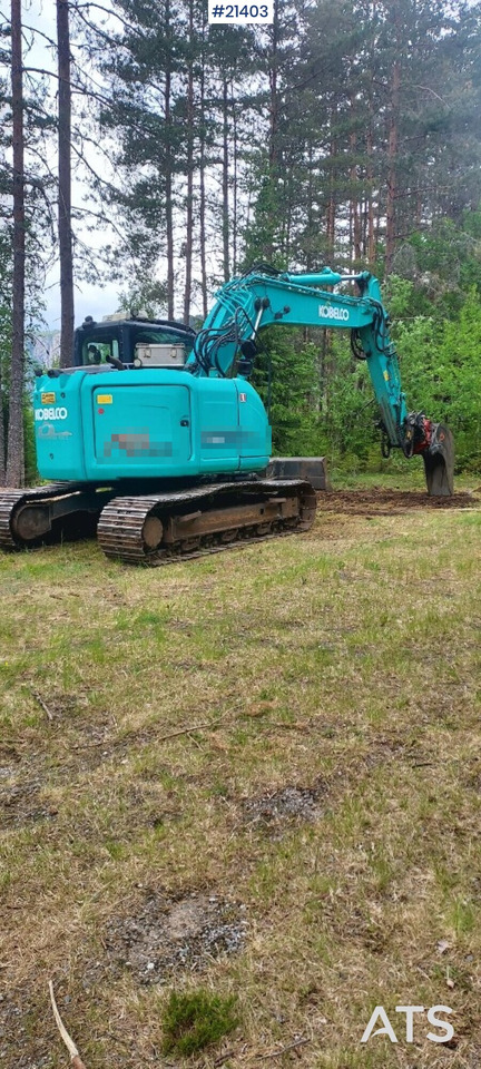 Kobelco Sk140SRLC-3 - Ekskavator me zinxhirë: foto 3 Kobelco Sk140SRLC-3 - Ekskavator me zinxhirë: foto 3
