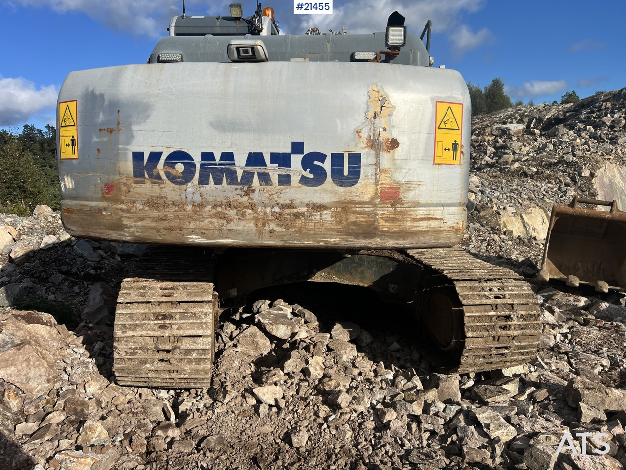 Komatsu PC210LC-8 - Ekskavator me zinxhirë: foto 5 Komatsu PC210LC-8 - Ekskavator me zinxhirë: foto 5