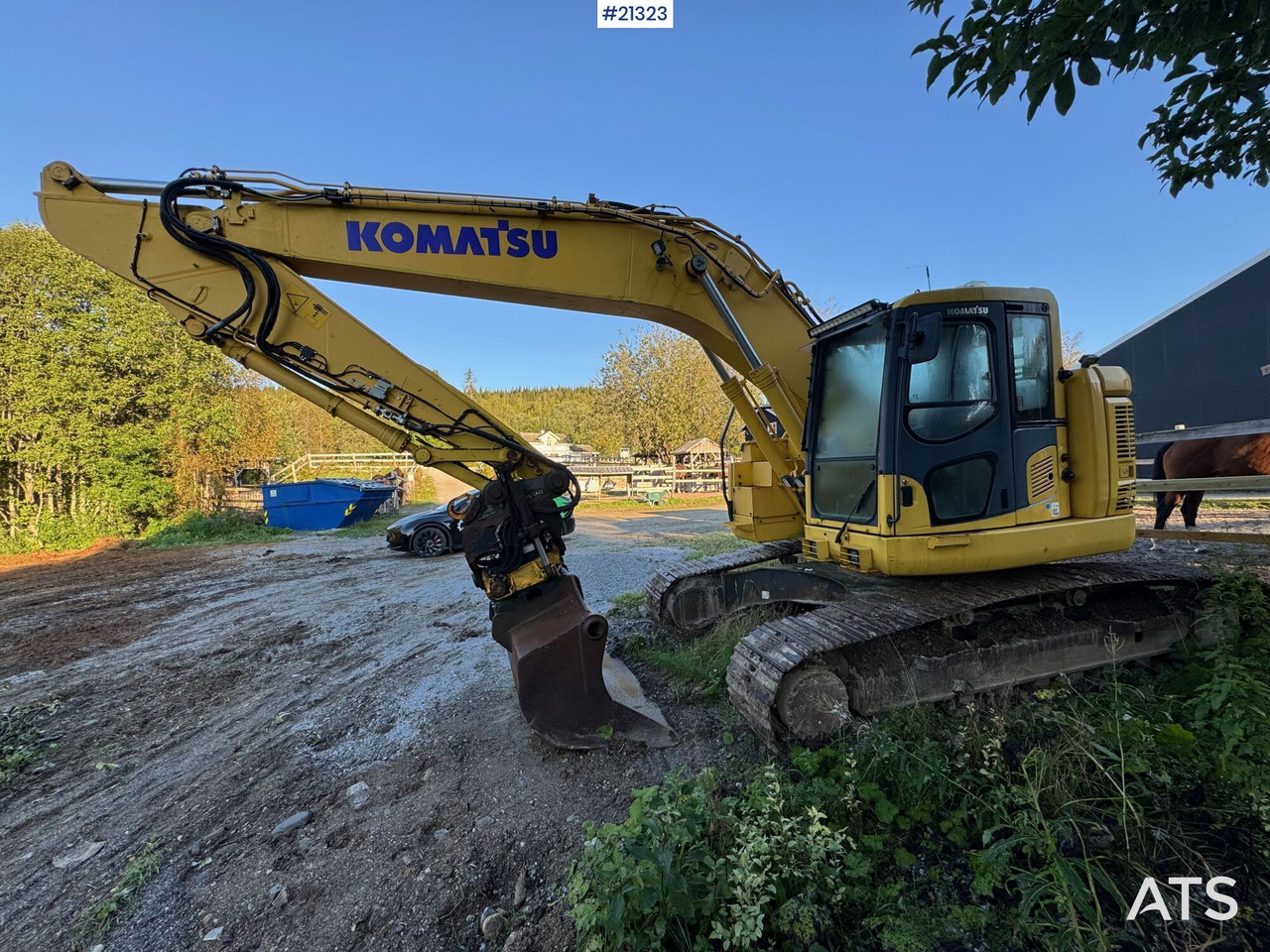 Komatsu PC228 USLC-10 m/ pusseskuffe og rotortilt! - Ekskavator me zinxhirë: foto 1 Komatsu PC228 USLC-10 m/ pusseskuffe og rotortilt! - Ekskavator me zinxhirë: foto 1