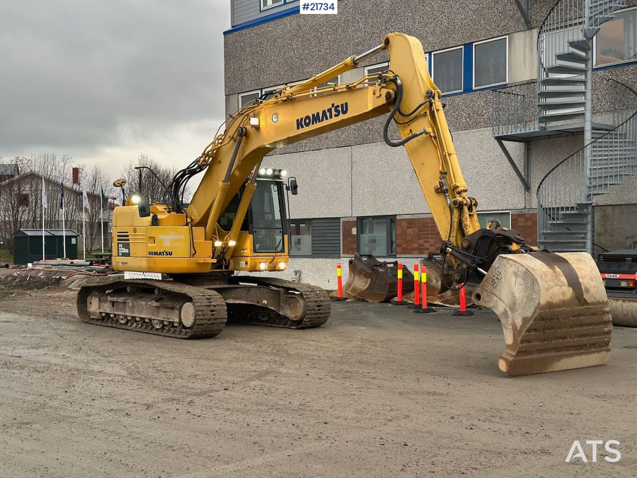 Komatsu PC228USLC-8 gravemaskin m/ 3 skuffer og rototilt. SE VIDEO - Ekskavator me zinxhirë: foto 3 Komatsu PC228USLC-8 gravemaskin m/ 3 skuffer og rototilt. SE VIDEO - Ekskavator me zinxhirë: foto 3