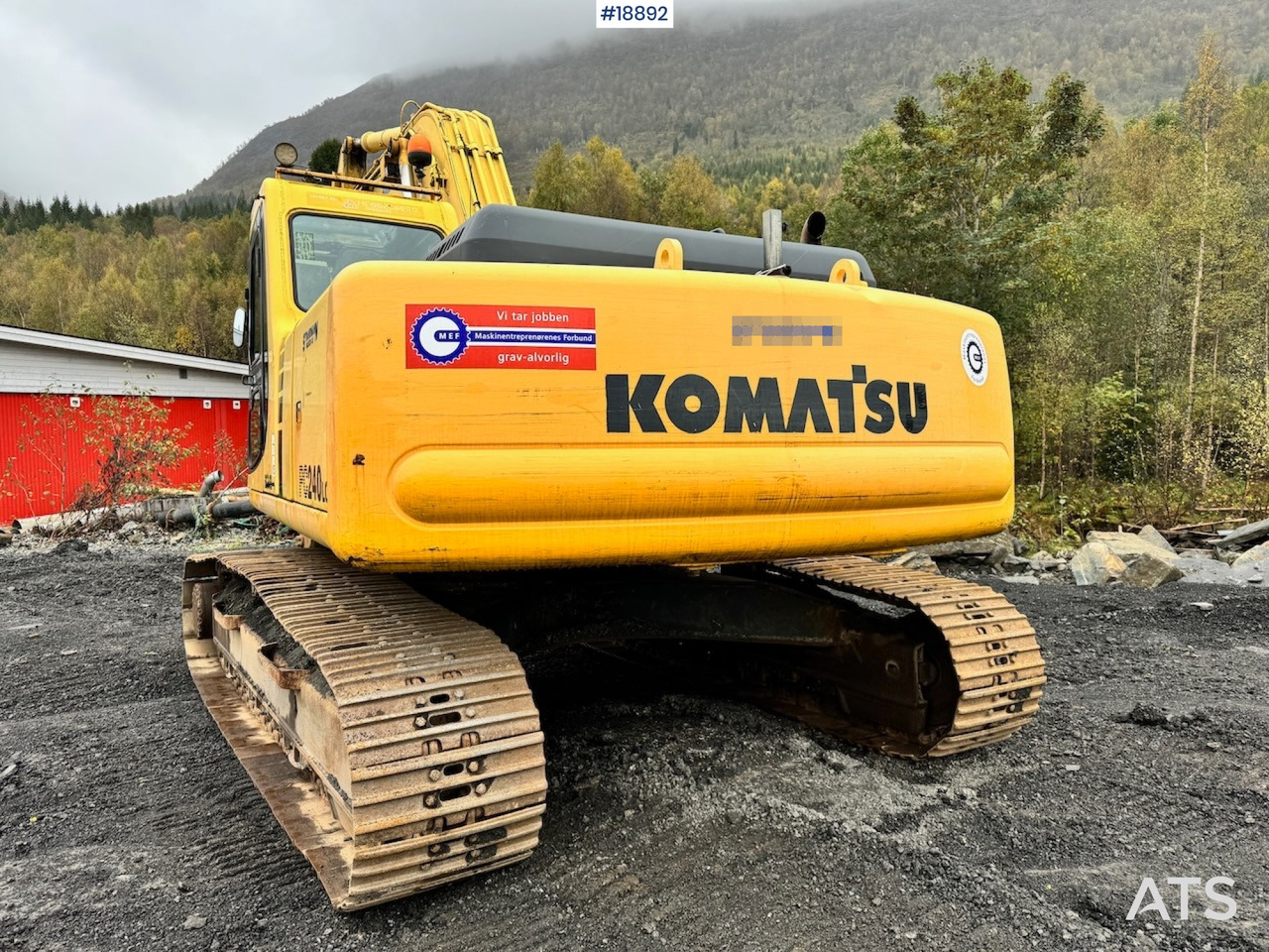 Komatsu PC240LC-6K Beltegraver m/ Graveskuffe - Ekskavator: foto 4 Komatsu PC240LC-6K Beltegraver m/ Graveskuffe - Ekskavator: foto 4