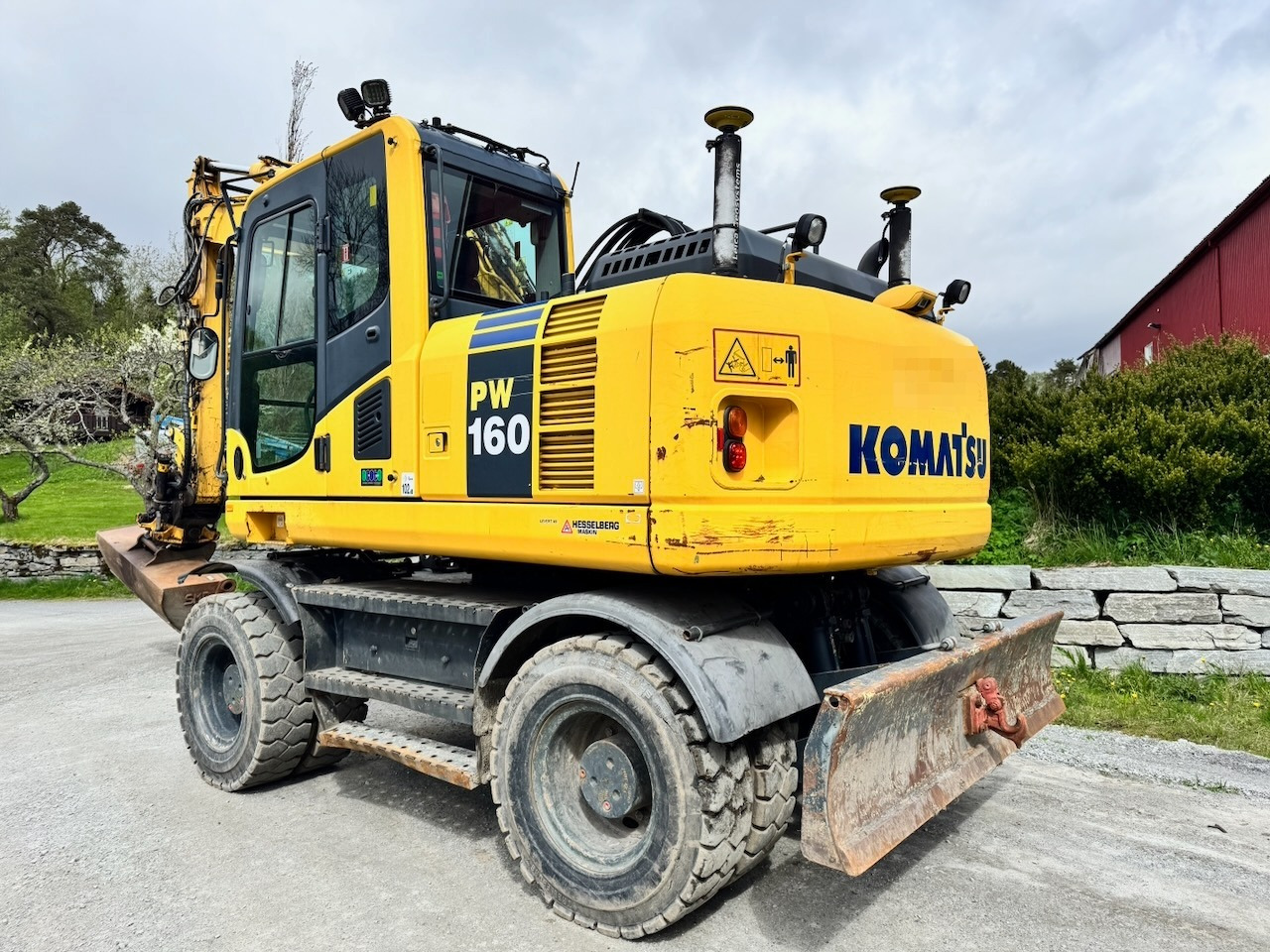 Komatsu PW160-8 - Fadrom me goma: foto 4 Komatsu PW160-8 - Fadrom me goma: foto 4