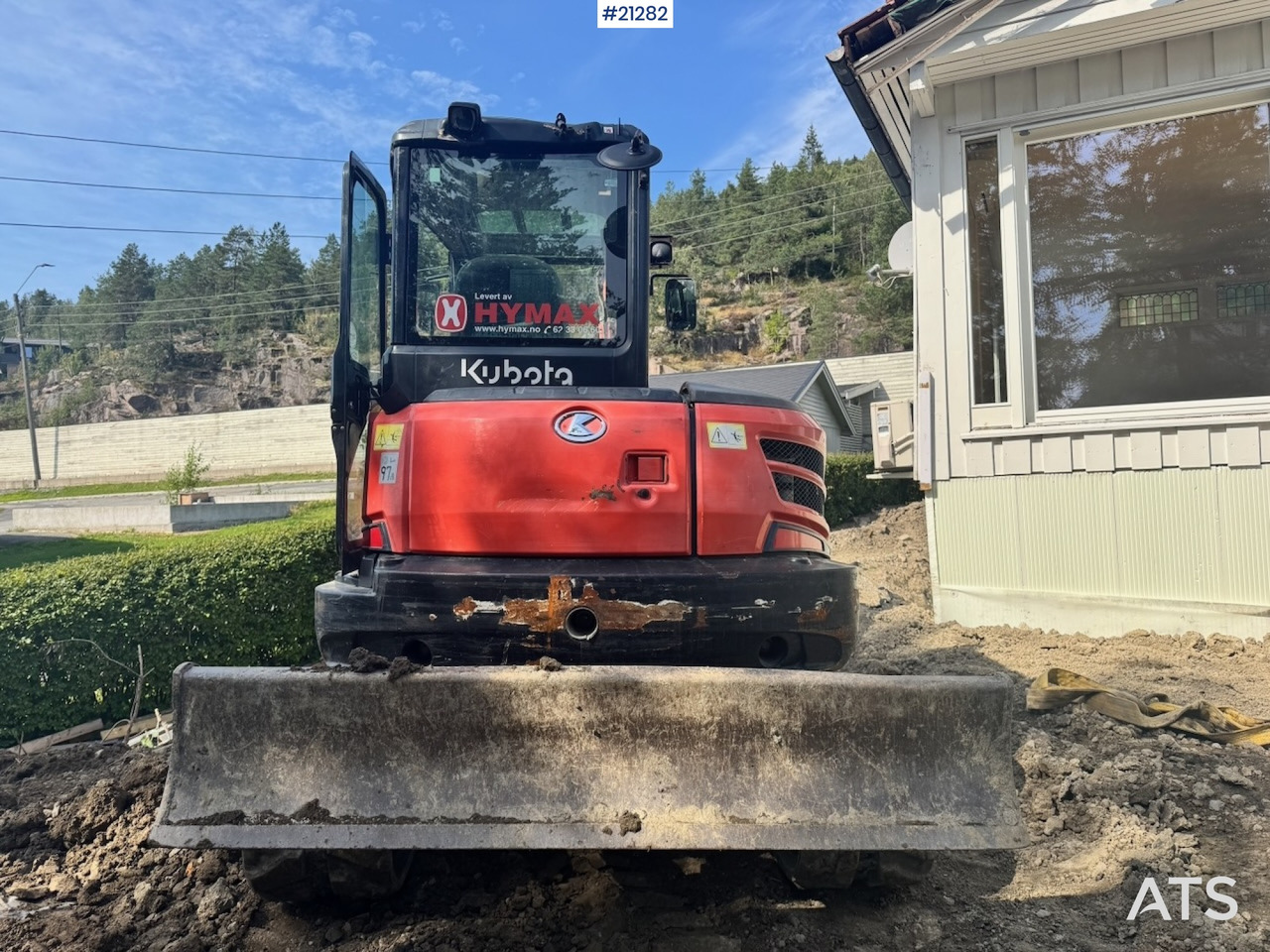 Kubota KX057-4 - Ekskavator me zinxhirë: foto 4 Kubota KX057-4 - Ekskavator me zinxhirë: foto 4