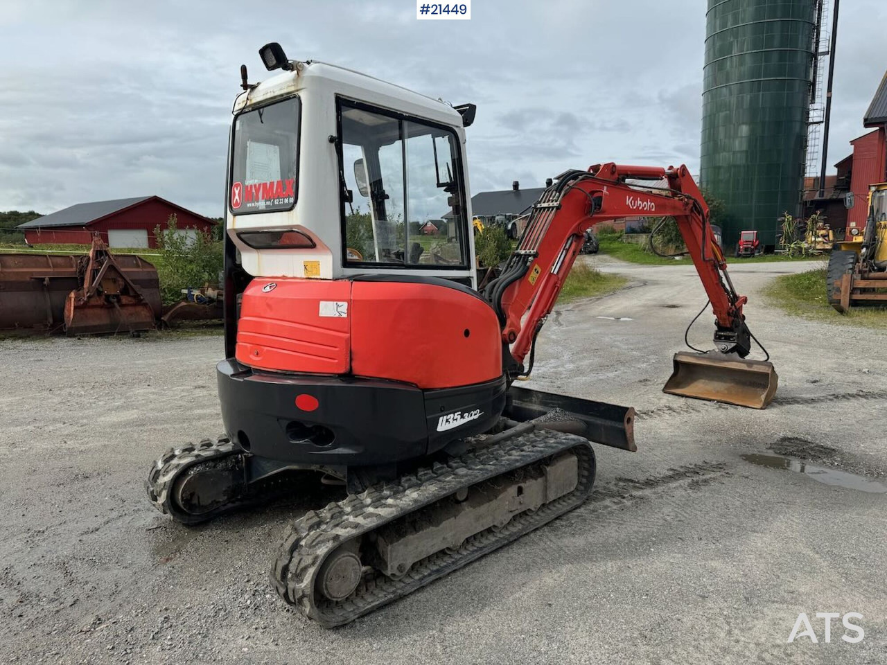 Kubota U35-3 - Miniekskavator: foto 5 Kubota U35-3 - Miniekskavator: foto 5