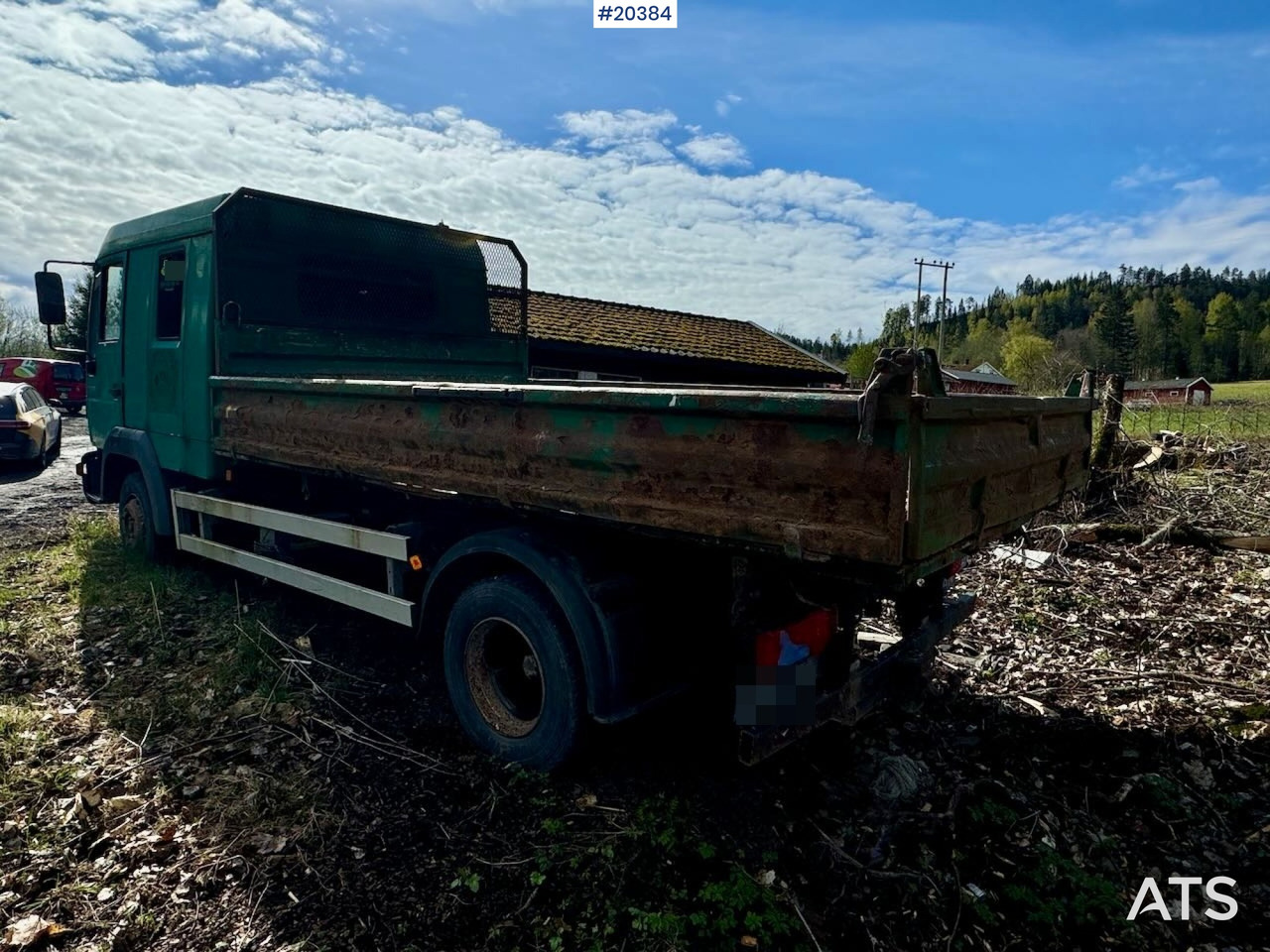 MAN LE8.180 - Kamion me karroceri të hapur: foto 4 MAN LE8.180 - Kamion me karroceri të hapur: foto 4