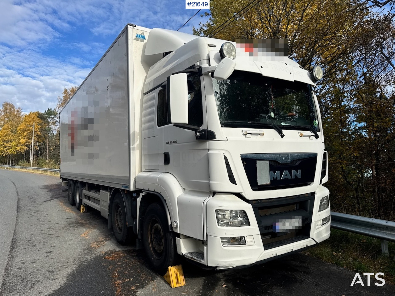 MAN MAN TGS 35.480 8x2 Skapbil m/ Full sideåpning. - Kamion vagonetë: foto 1 MAN MAN TGS 35.480 8x2 Skapbil m/ Full sideåpning. - Kamion vagonetë: foto 1