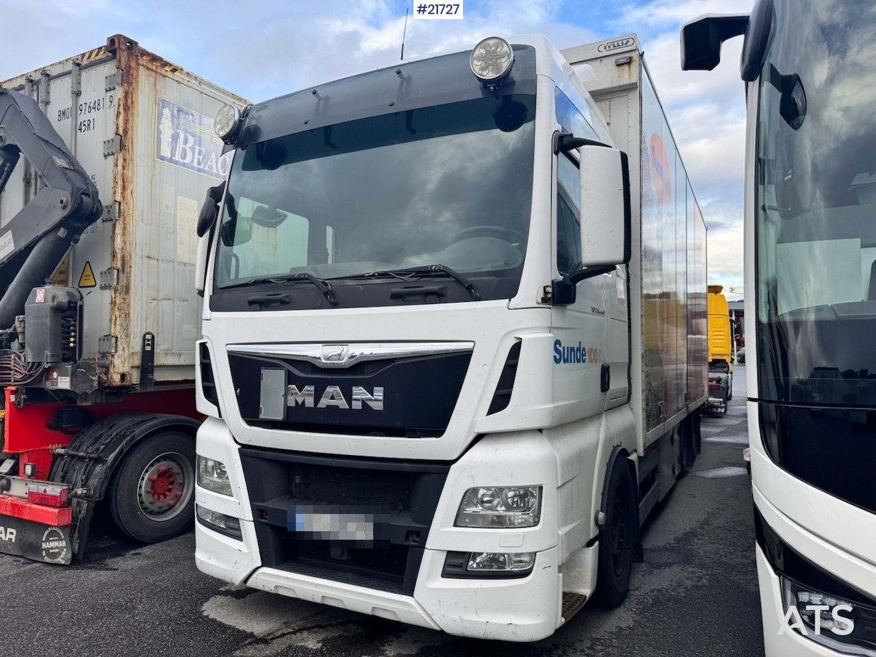 MAN MAN TGX 26.440 Skapbil m/ Full sideåpning. Rep objekt. - Kamion vagonetë: foto 5 MAN MAN TGX 26.440 Skapbil m/ Full sideåpning. Rep objekt. - Kamion vagonetë: foto 5
