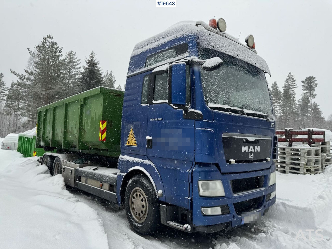 MAN TGX 33.680 Krokbil med Palift Krok - Kamion vetëngarkues: foto 2 MAN TGX 33.680 Krokbil med Palift Krok - Kamion vetëngarkues: foto 2
