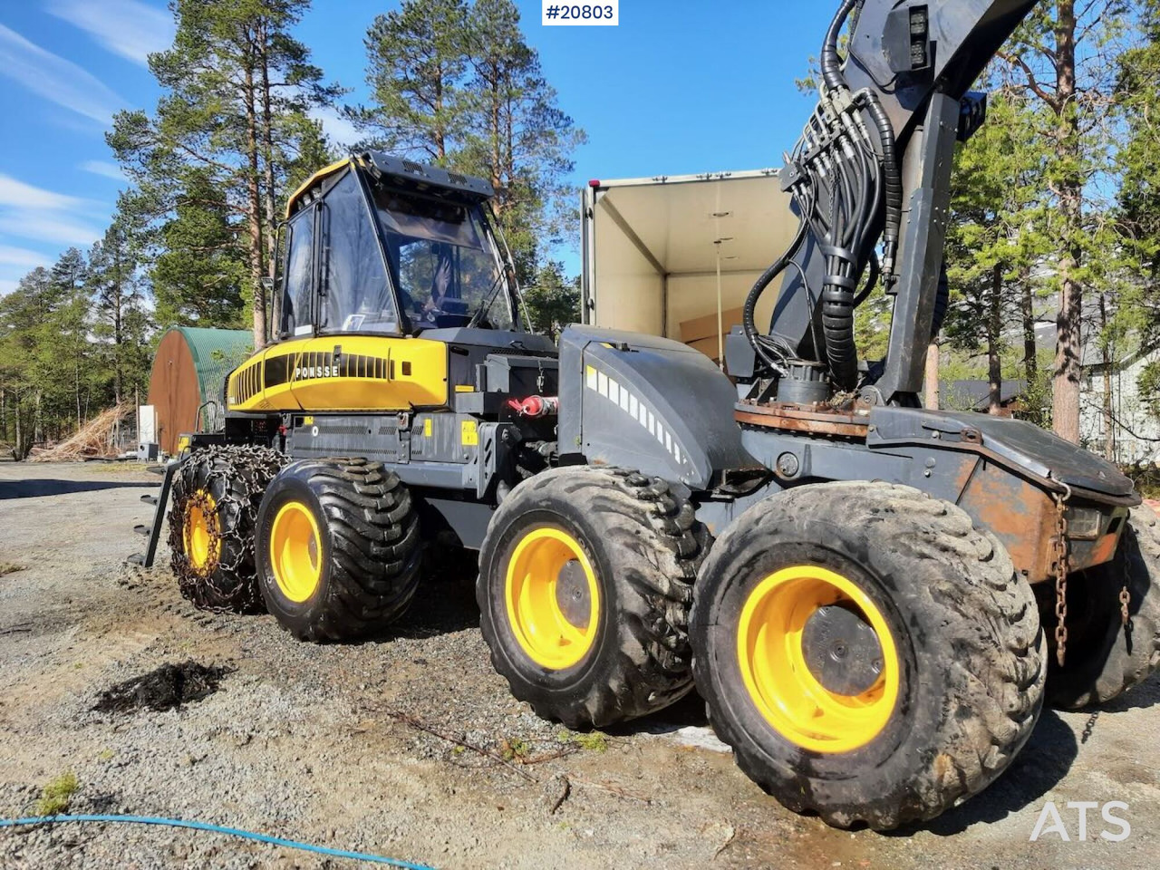 Ponsse Ergo 8W hogstmaskin m/ H6 hogstaggregat, belter og kjettinger - Makineri ndërtimi: foto 1 Ponsse Ergo 8W hogstmaskin m/ H6 hogstaggregat, belter og kjettinger - Makineri ndërtimi: foto 1