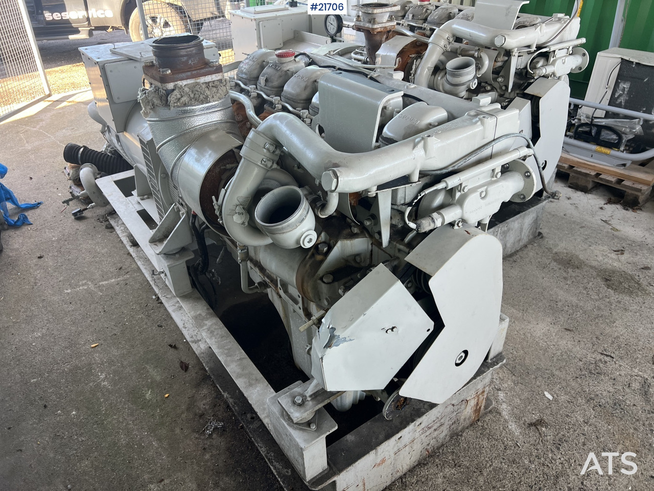 Man-stamford dieselaggregat m/ lite timer - Set gjeneratori: foto 4 Man-stamford dieselaggregat m/ lite timer - Set gjeneratori: foto 4