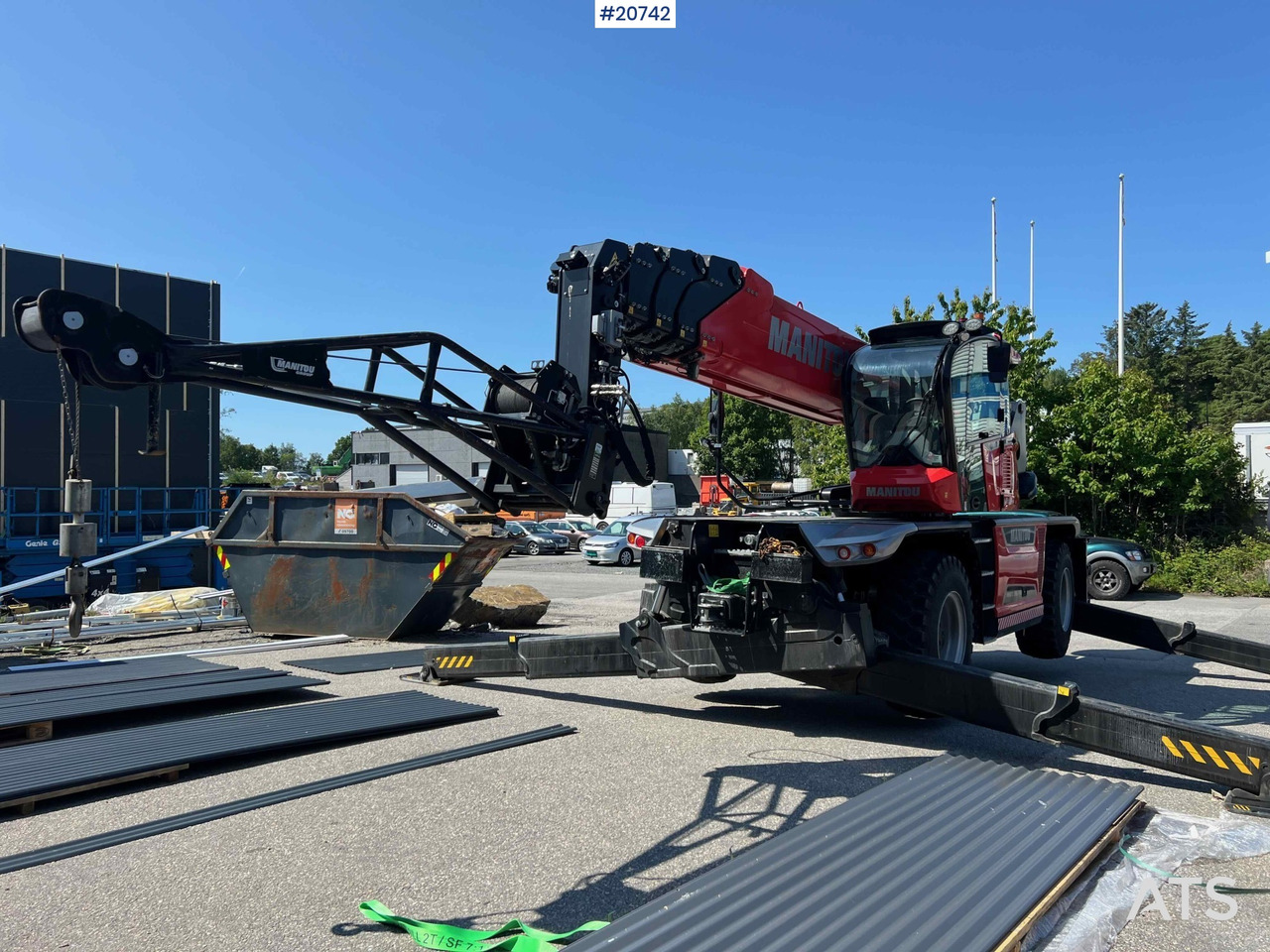 Manitou MRT 3570 - Ekskavator teleskopik: foto 3 Manitou MRT 3570 - Ekskavator teleskopik: foto 3