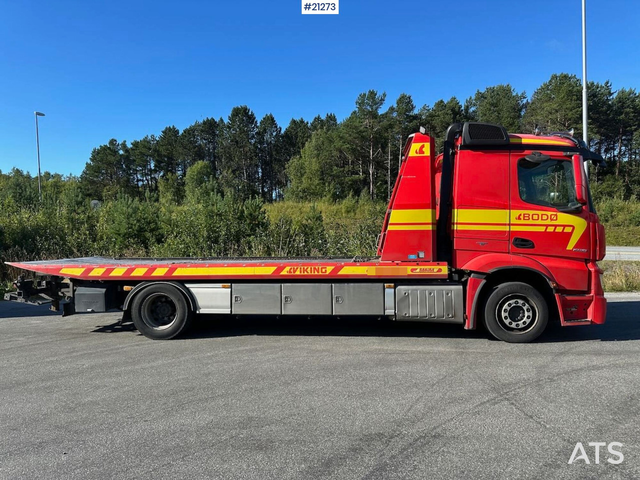 Mercedes ACTROS 1935 4x2 bergingsbil. Nyoverhalt styringsenhet. SE VIDEO - Karrotrec: foto 3 Mercedes ACTROS 1935 4x2 bergingsbil. Nyoverhalt styringsenhet. SE VIDEO - Karrotrec: foto 3
