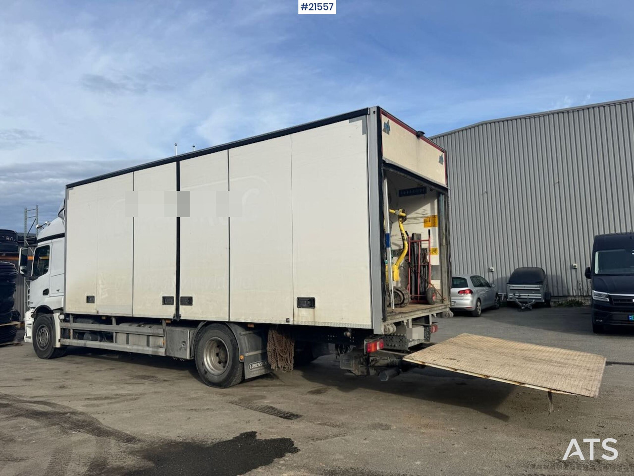 Mercedes Actros 1832 - Kamion vagonetë: foto 4 Mercedes Actros 1832 - Kamion vagonetë: foto 4