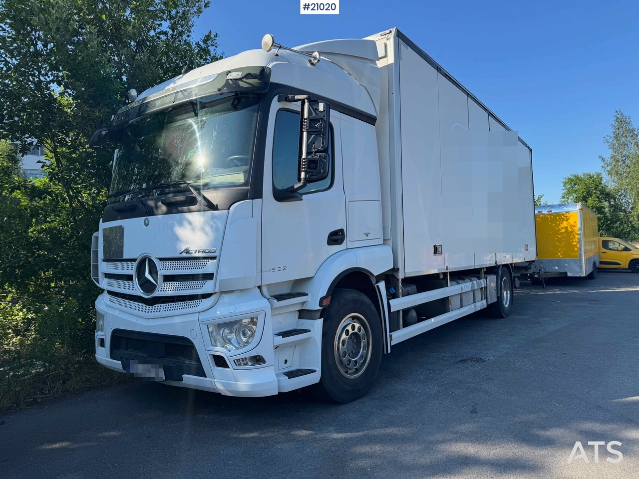 Mercedes Actros - Kamion vagonetë: foto 1 Mercedes Actros - Kamion vagonetë: foto 1