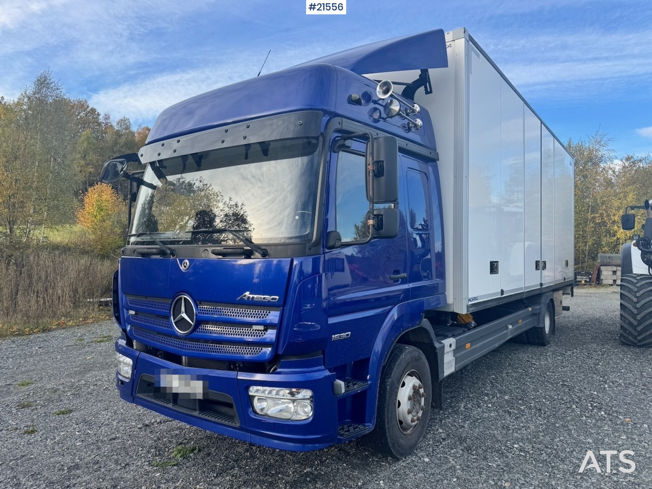 Mercedes Atego 1530 Skapbil m/ Full Sideåpning - Kamion vagonetë: foto 1 Mercedes Atego 1530 Skapbil m/ Full Sideåpning - Kamion vagonetë: foto 1