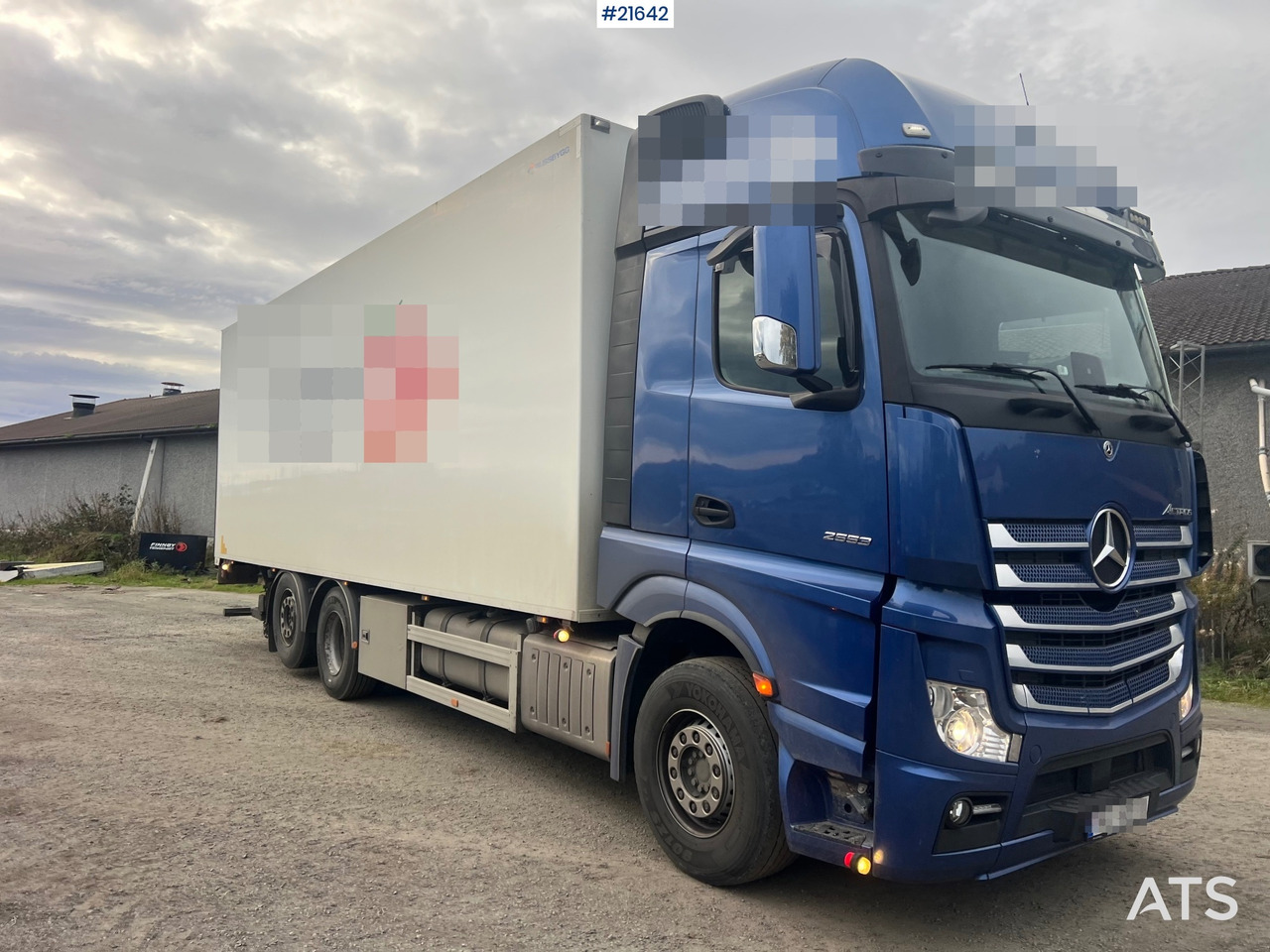 Mercedes-Benz Actrox 6x2 skapbil m/ kjøl/frys aggregat - Kamion vagonetë: foto 4 Mercedes-Benz Actrox 6x2 skapbil m/ kjøl/frys aggregat - Kamion vagonetë: foto 4