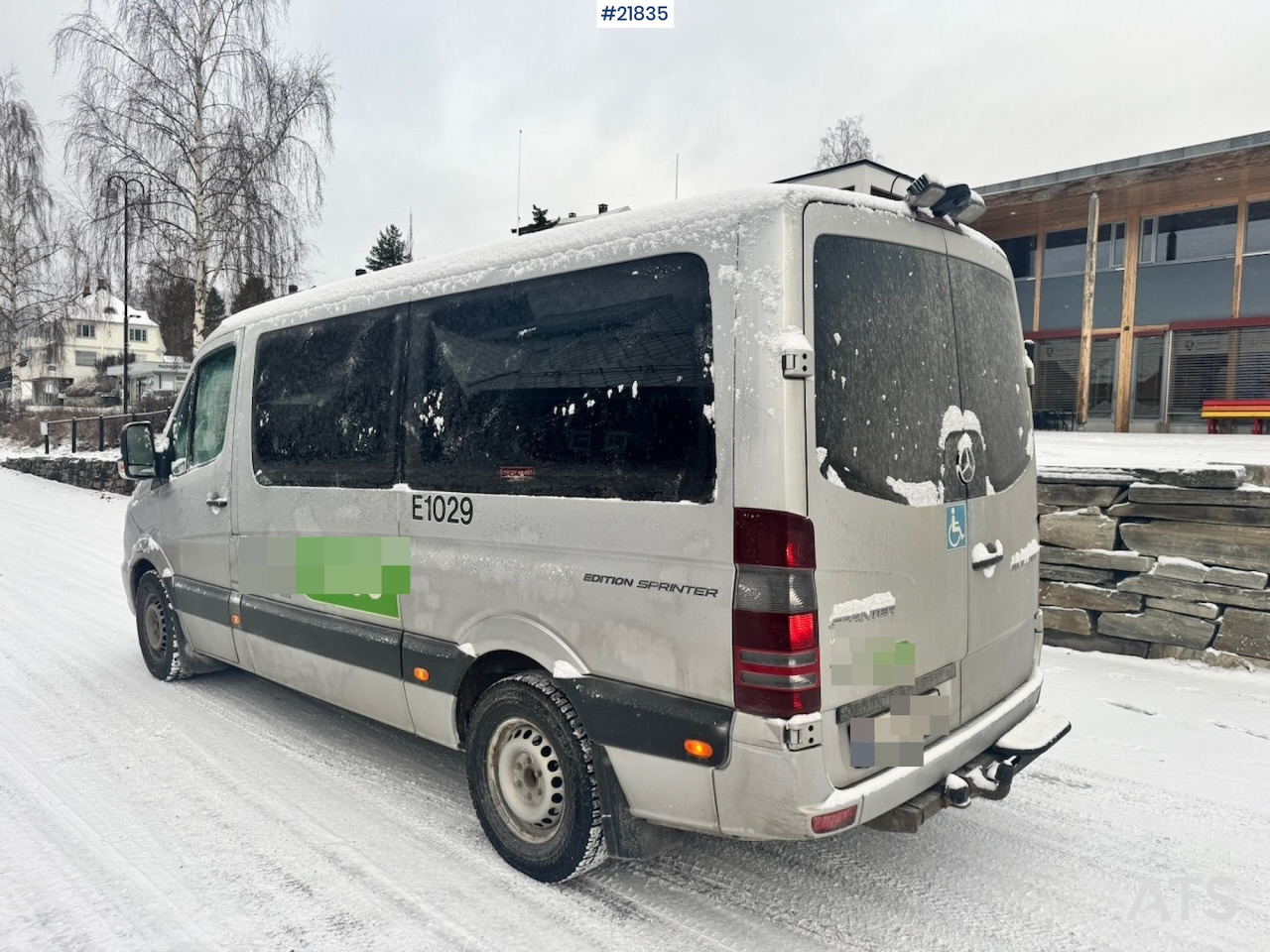 Mercedes Sprinter 316 Minibuss. 9 seter og Rullestolrampe. SE VIDEO - Minibus, Furgon pasagjerësh: foto 4 Mercedes Sprinter 316 Minibuss. 9 seter og Rullestolrampe. SE VIDEO - Minibus, Furgon pasagjerësh: foto 4