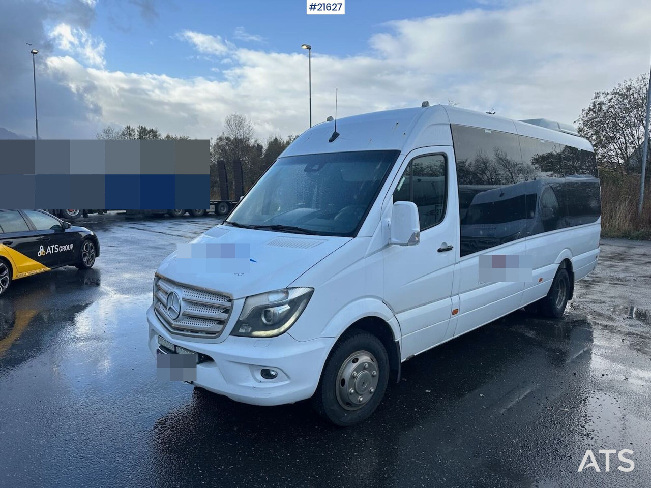 Mercedes Sprinter minibuss 4x2 m/ 16+1 seter, rullestolrampe og handikap plass. - Minibus, Furgon pasagjerësh: foto 2 Mercedes Sprinter minibuss 4x2 m/ 16+1 seter, rullestolrampe og handikap plass. - Minibus, Furgon pasagjerësh: foto 2