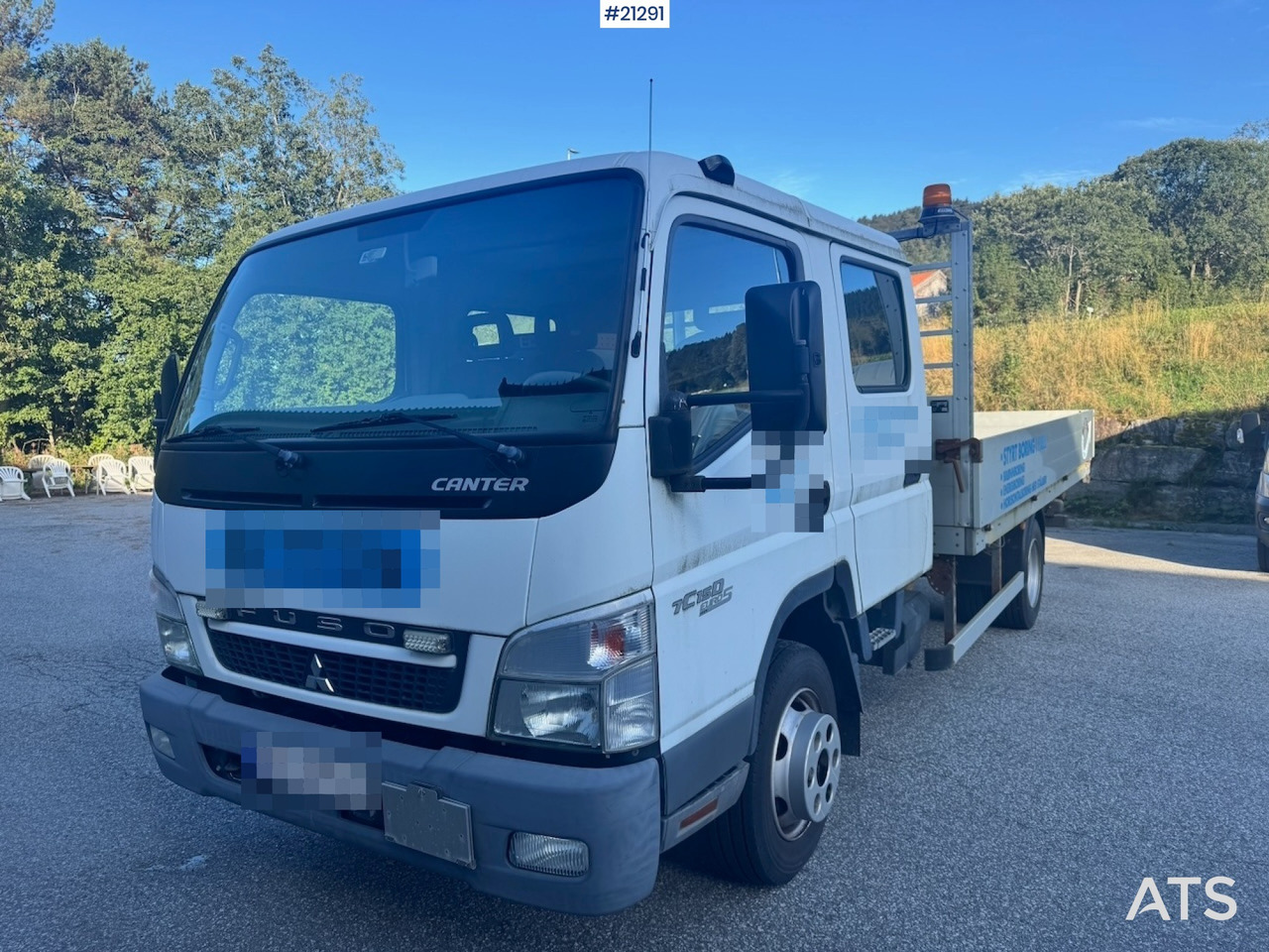 Mitsubishi Fuso Canter - Kamion me karroceri të hapur: foto 1 Mitsubishi Fuso Canter - Kamion me karroceri të hapur: foto 1