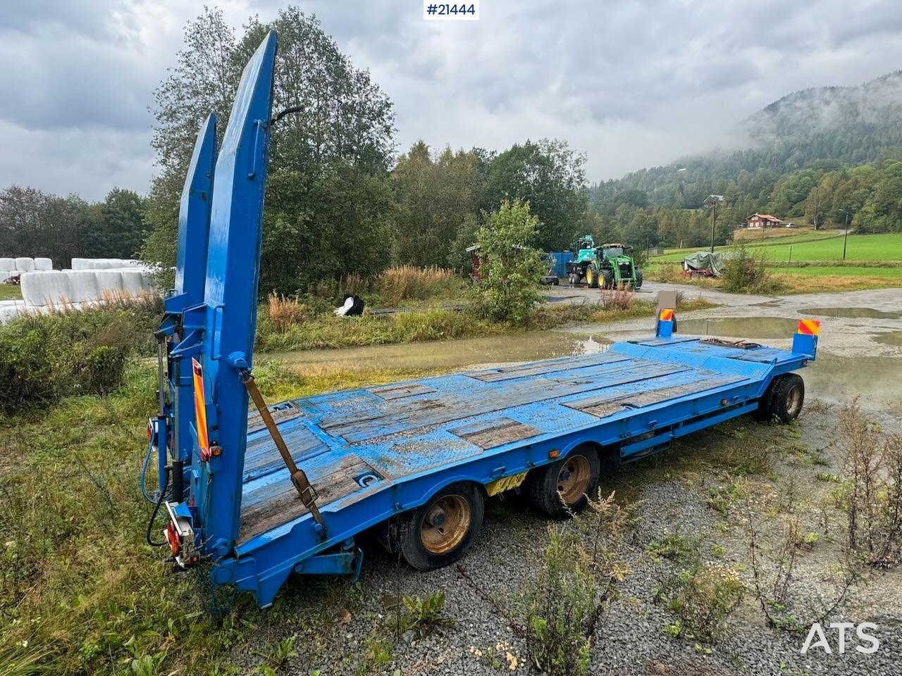 Müller Maskinhenger - Rimorkio me plan ngarkimi të ulët: foto 5 Müller Maskinhenger - Rimorkio me plan ngarkimi të ulët: foto 5