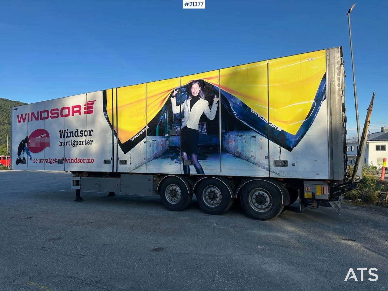 Narko 3 akslet skaphenger - Gjysmë rimorkio frigorifer: foto 3 Narko 3 akslet skaphenger - Gjysmë rimorkio frigorifer: foto 3