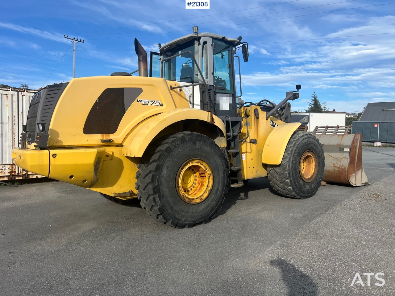 New Holland w270B - Fadrom me goma: foto 5 New Holland w270B - Fadrom me goma: foto 5