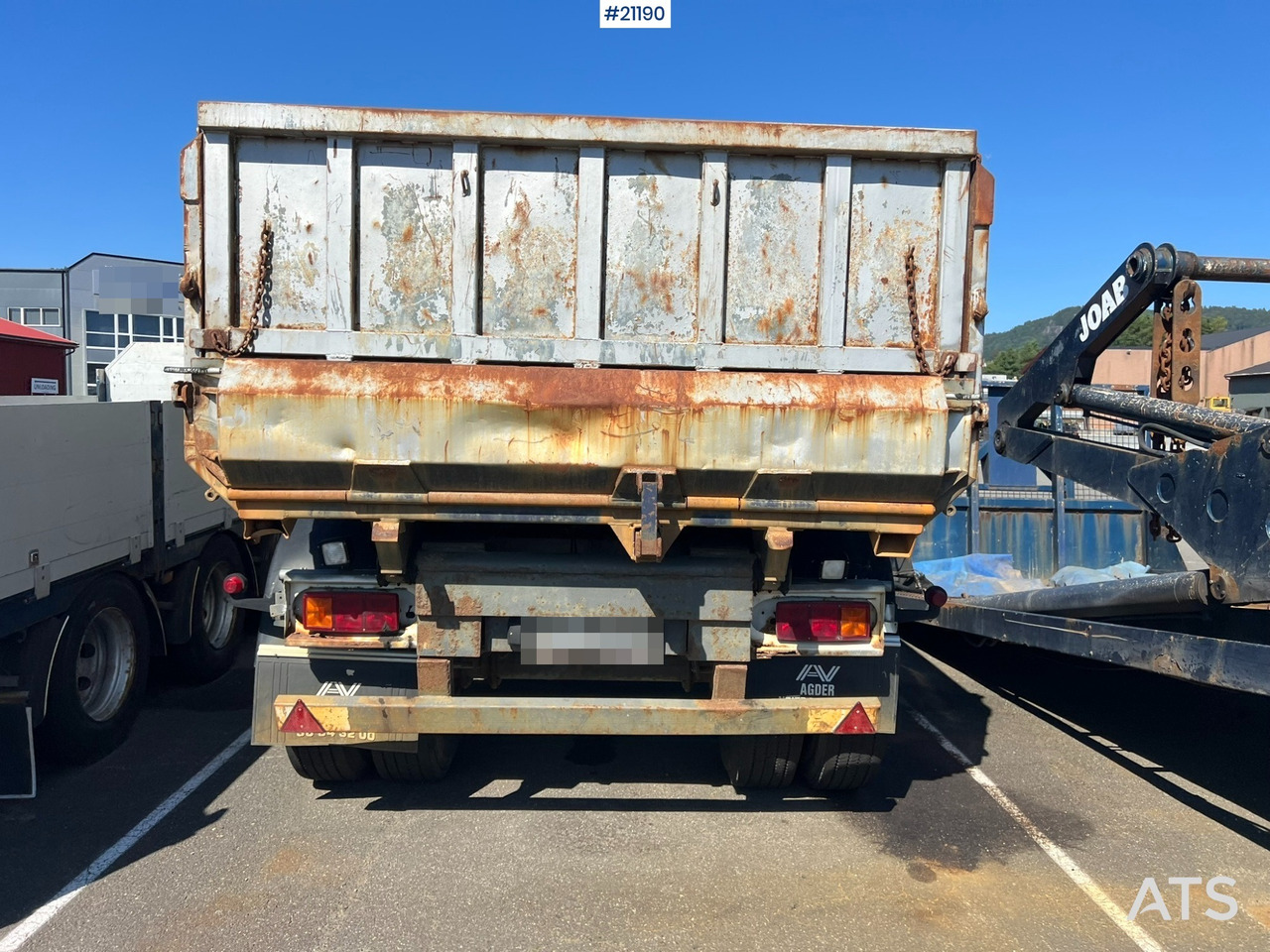 Norslep 2 akslet - Rimorkio vetëshkarkuese: foto 3 Norslep 2 akslet - Rimorkio vetëshkarkuese: foto 3