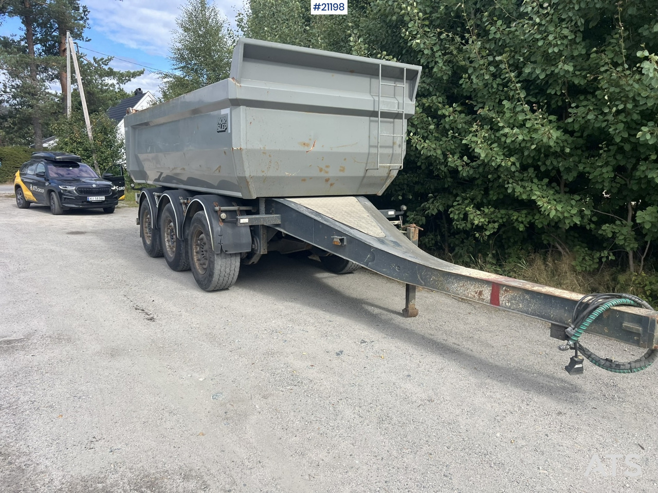 Norslep 3 akslet tipphenger - Rimorkio vetëshkarkuese: foto 2 Norslep 3 akslet tipphenger - Rimorkio vetëshkarkuese: foto 2