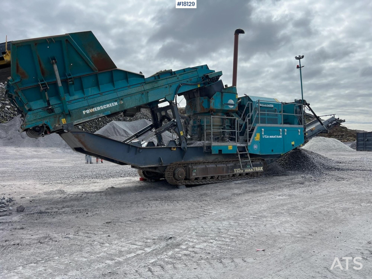 Thërrmues koni Powerscreen 1150 Maxtrak: foto 7