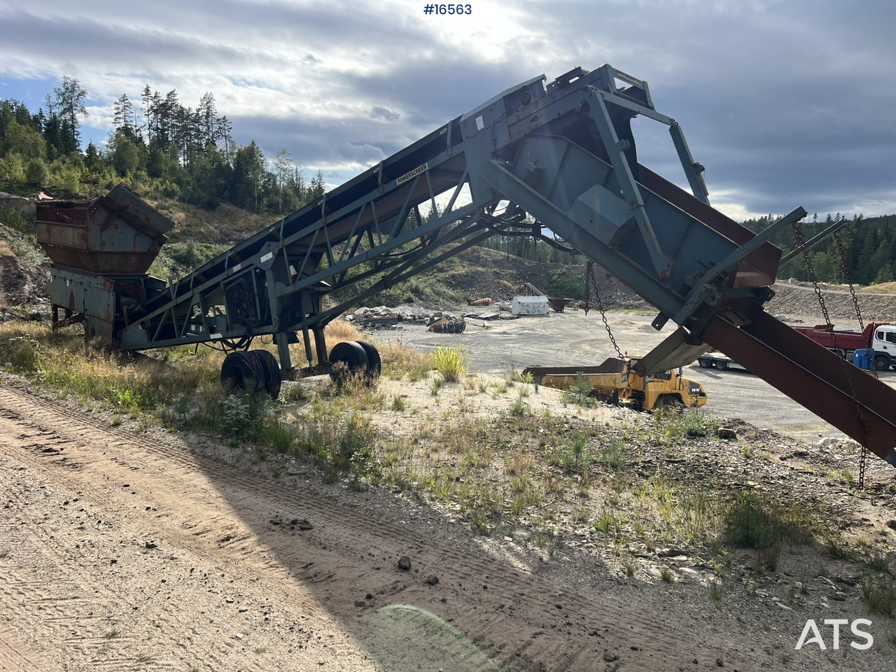 Powerscreen MK 2 - Makinë sitëse: foto 3 Powerscreen MK 2 - Makinë sitëse: foto 3