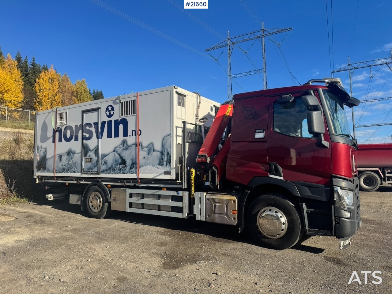 Renault Renault T380 6x2 Kranbil m/ 19 t/m Palfinger - Kamion me vinç: foto 2 Renault Renault T380 6x2 Kranbil m/ 19 t/m Palfinger - Kamion me vinç: foto 2