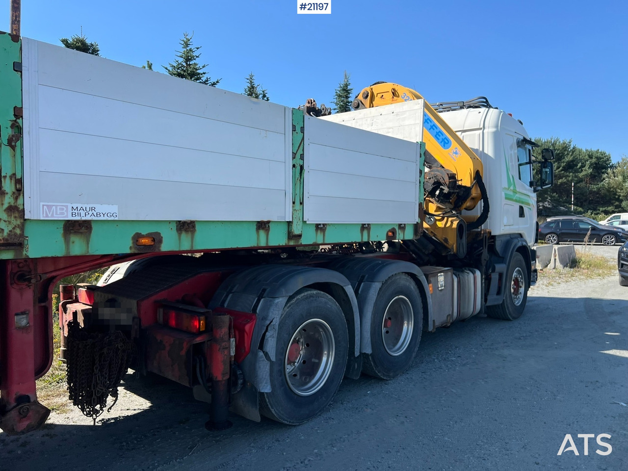 Scania R164 - Kamion me vinç: foto 3 Scania R164 - Kamion me vinç: foto 3