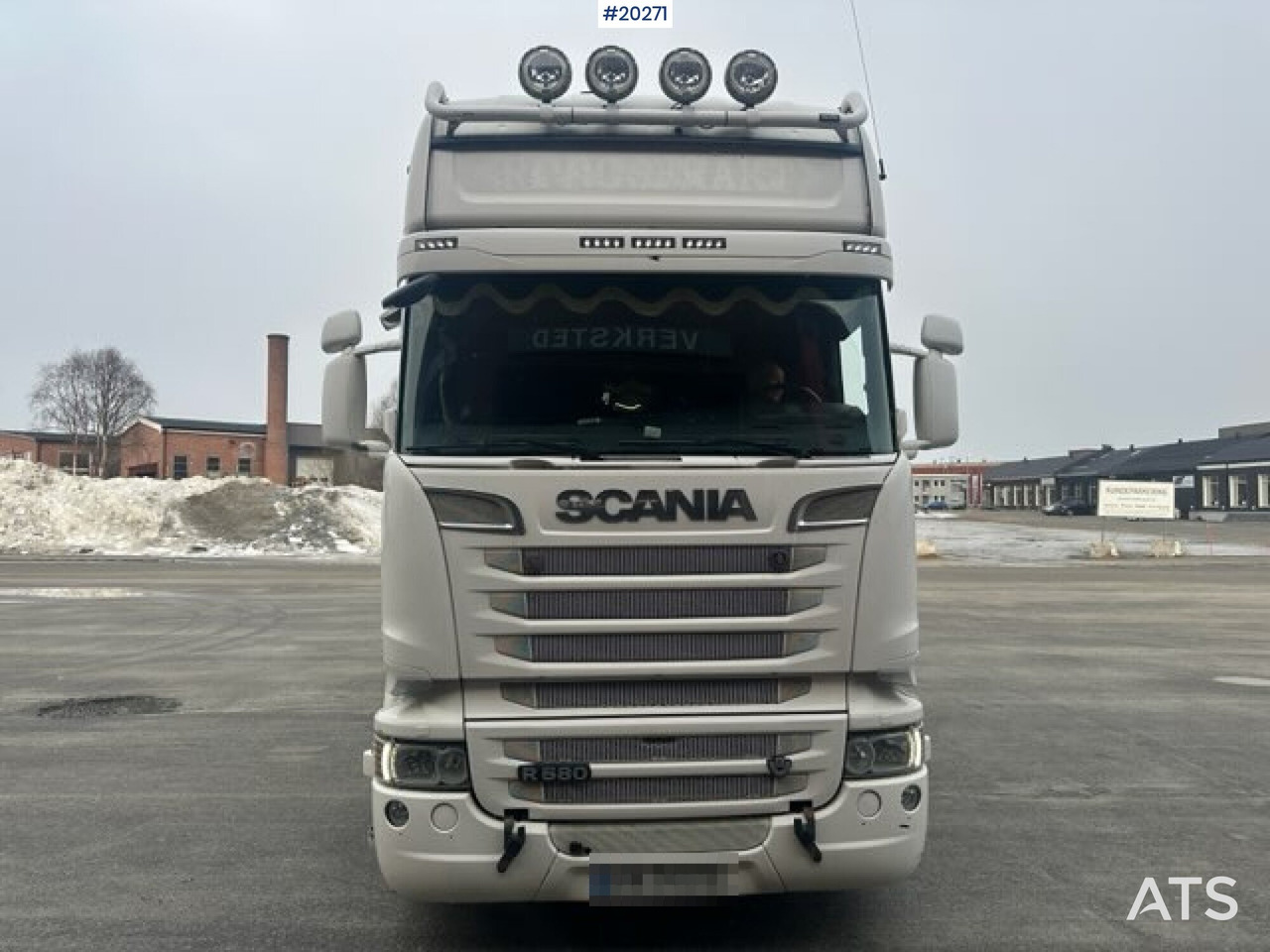 Scania R580 - Kamion vagonetë: foto 3 Scania R580 - Kamion vagonetë: foto 3