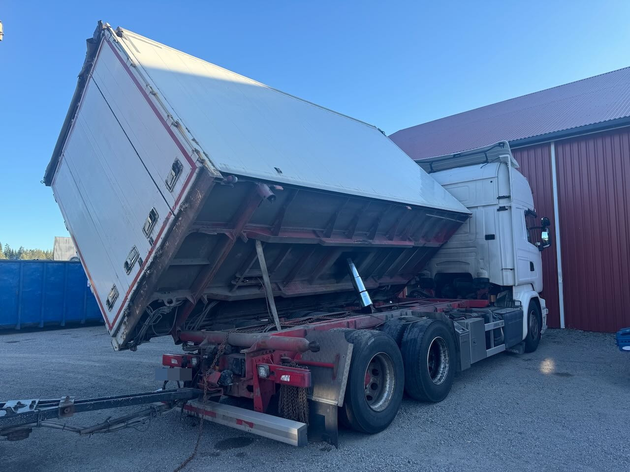 Scania R580 - Kamion vagonetë: foto 4 Scania R580 - Kamion vagonetë: foto 4