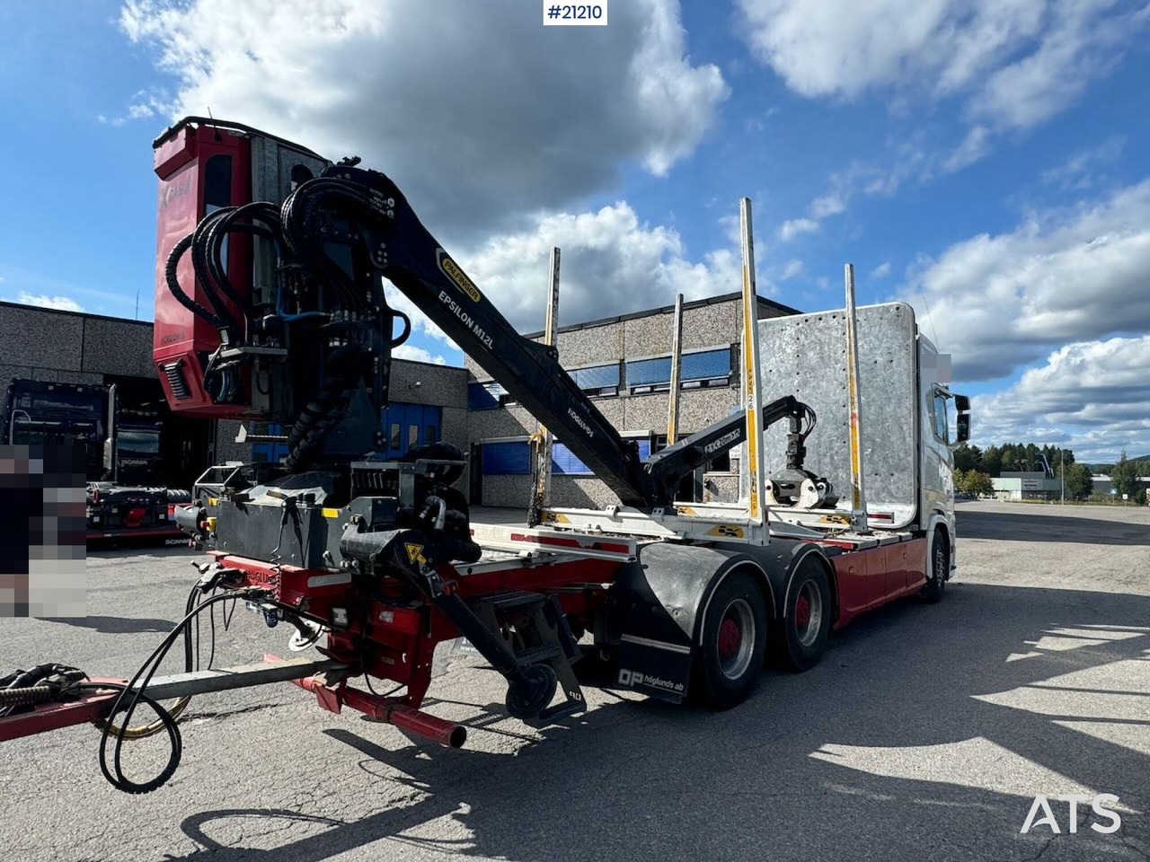 Scania S730 - Kamion për transport druri: foto 5 Scania S730 - Kamion për transport druri: foto 5