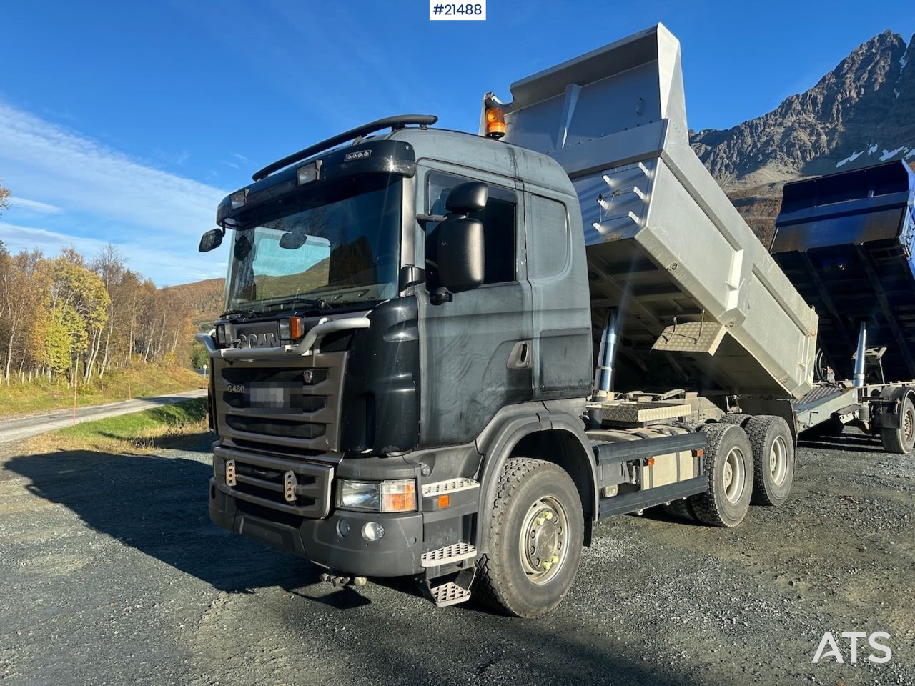 Scania Scania G480 6x4 brøyterigget tippbil - Kamion vetëshkarkues: foto 2 Scania Scania G480 6x4 brøyterigget tippbil - Kamion vetëshkarkues: foto 2