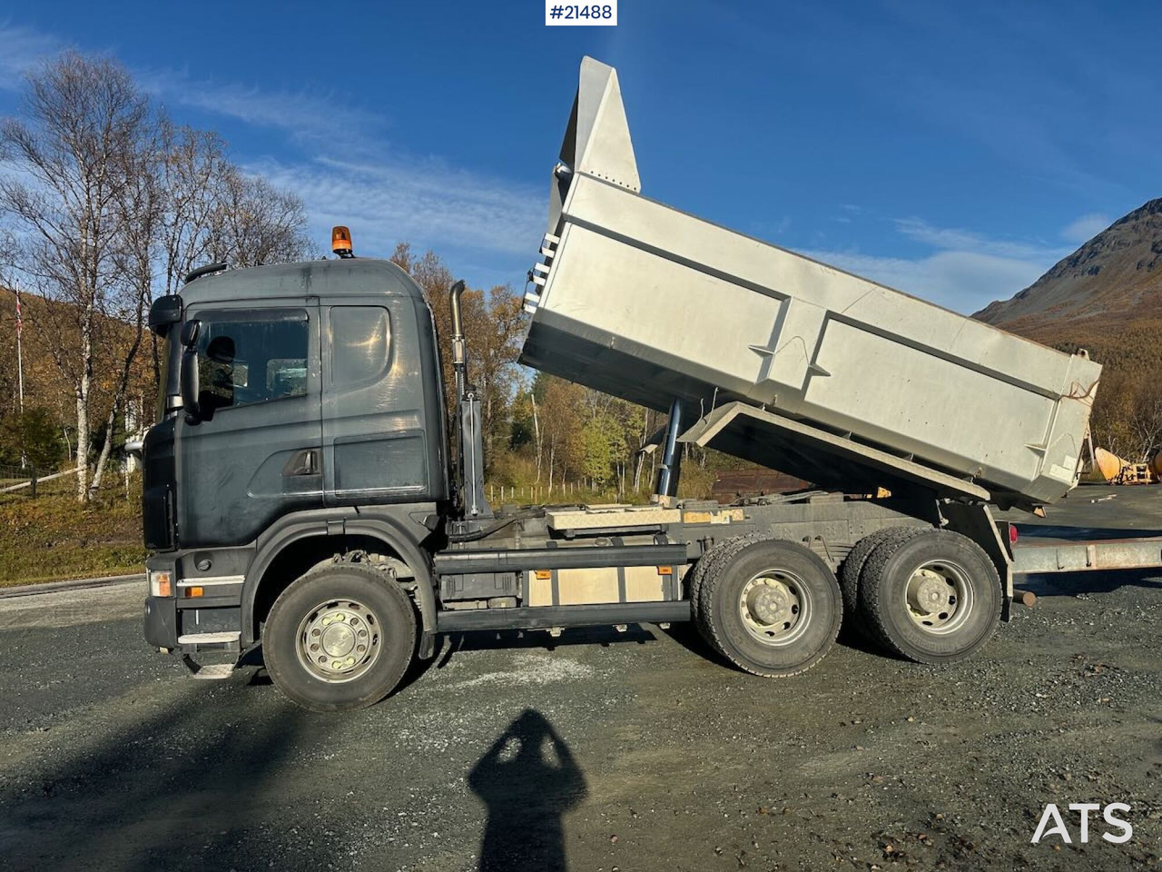 Scania Scania G480 6x4 brøyterigget tippbil - Kamion vetëshkarkues: foto 3 Scania Scania G480 6x4 brøyterigget tippbil - Kamion vetëshkarkues: foto 3