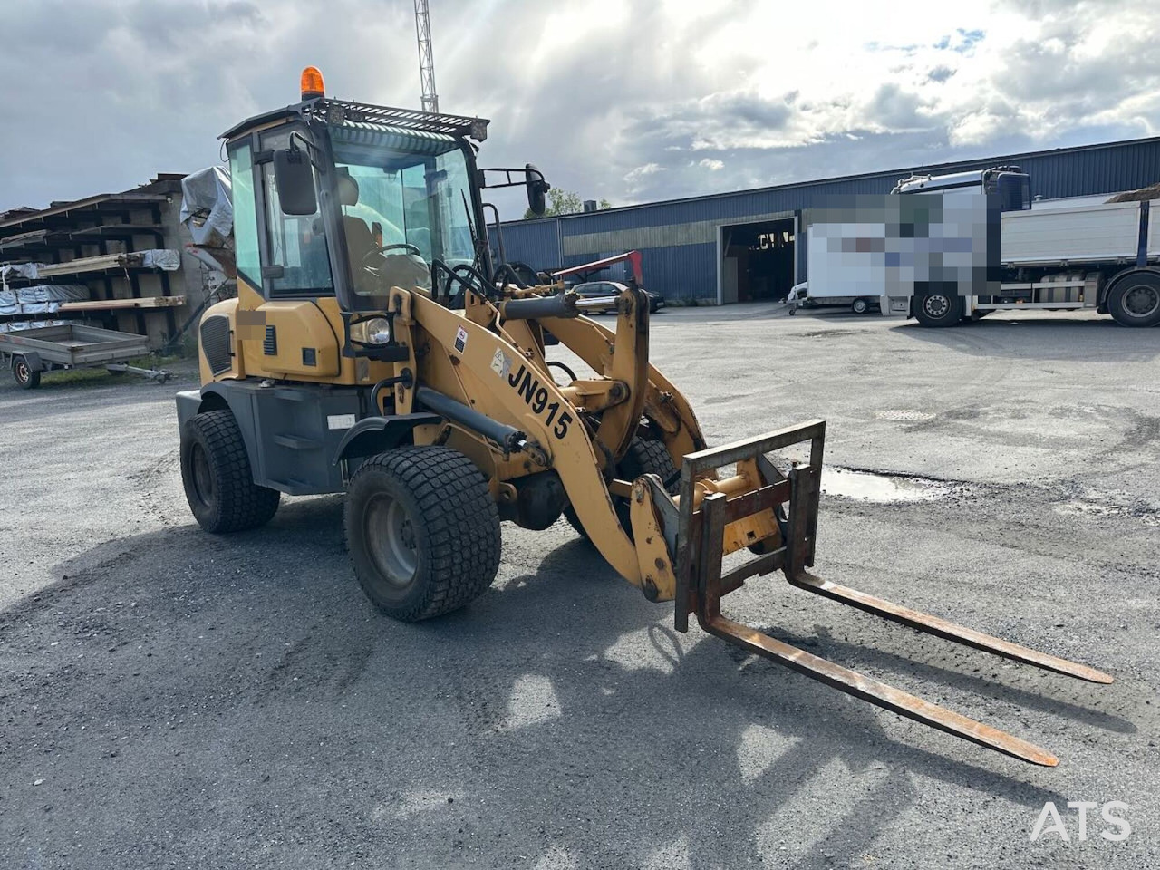 Sino JN 915 hjullaster m/ skuffe og pallegafler. Sertifisert! - Fadrom me goma: foto 4 Sino JN 915 hjullaster m/ skuffe og pallegafler. Sertifisert! - Fadrom me goma: foto 4