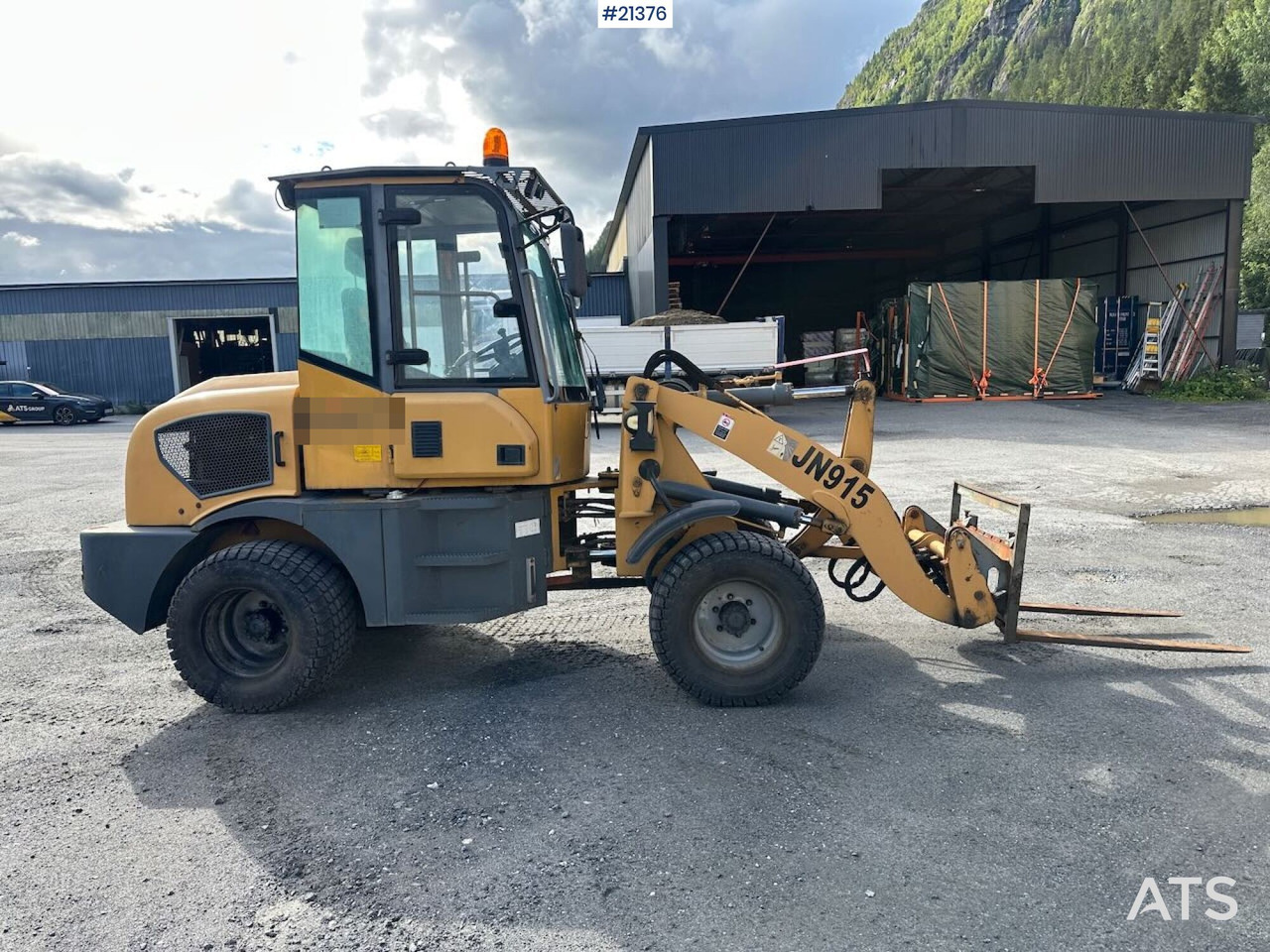 Sino JN 915 hjullaster m/ skuffe og pallegafler. Sertifisert! - Fadrom me goma: foto 5 Sino JN 915 hjullaster m/ skuffe og pallegafler. Sertifisert! - Fadrom me goma: foto 5