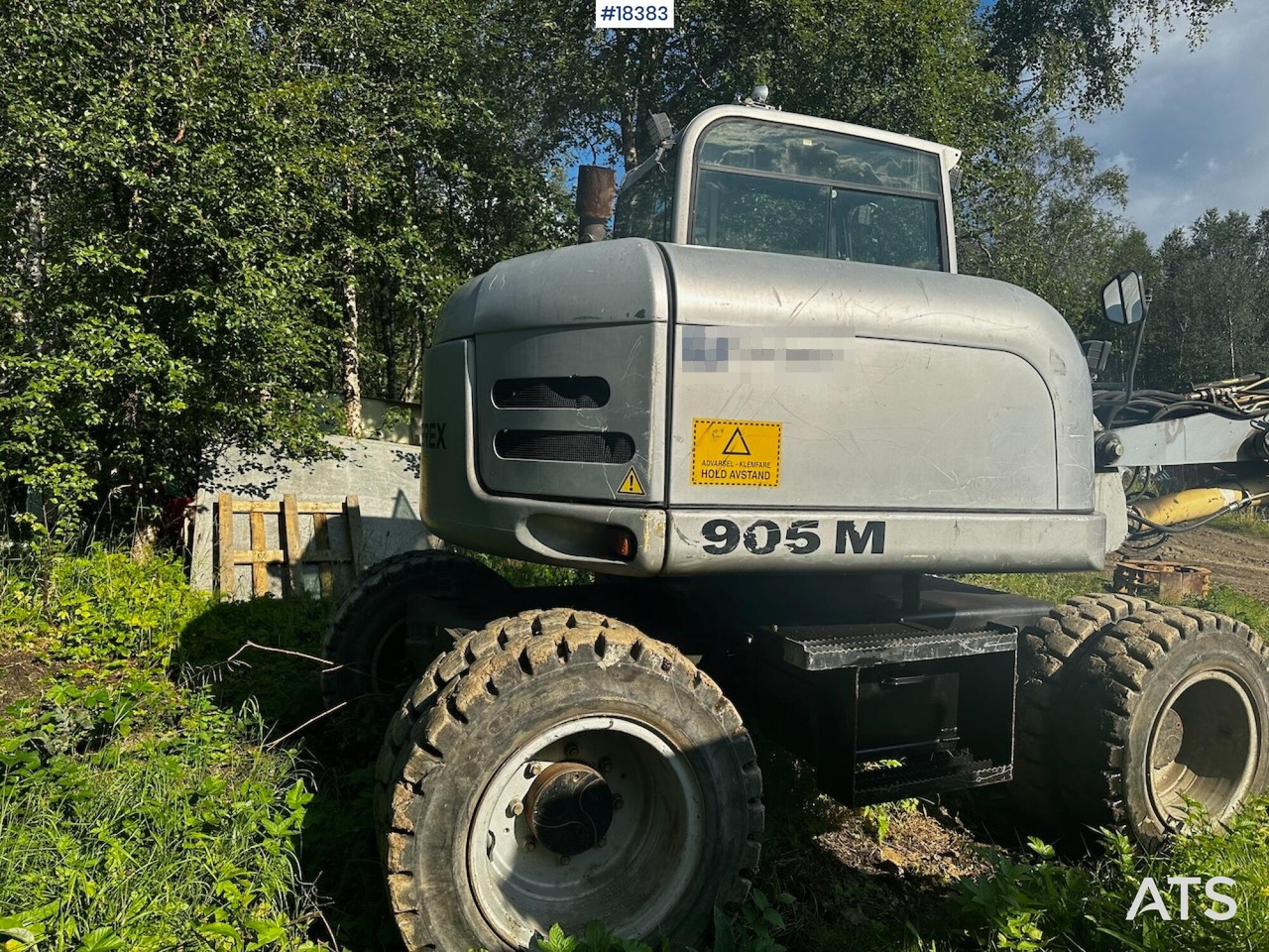 Terex 905M - Ekskavator: foto 5 Terex 905M - Ekskavator: foto 5