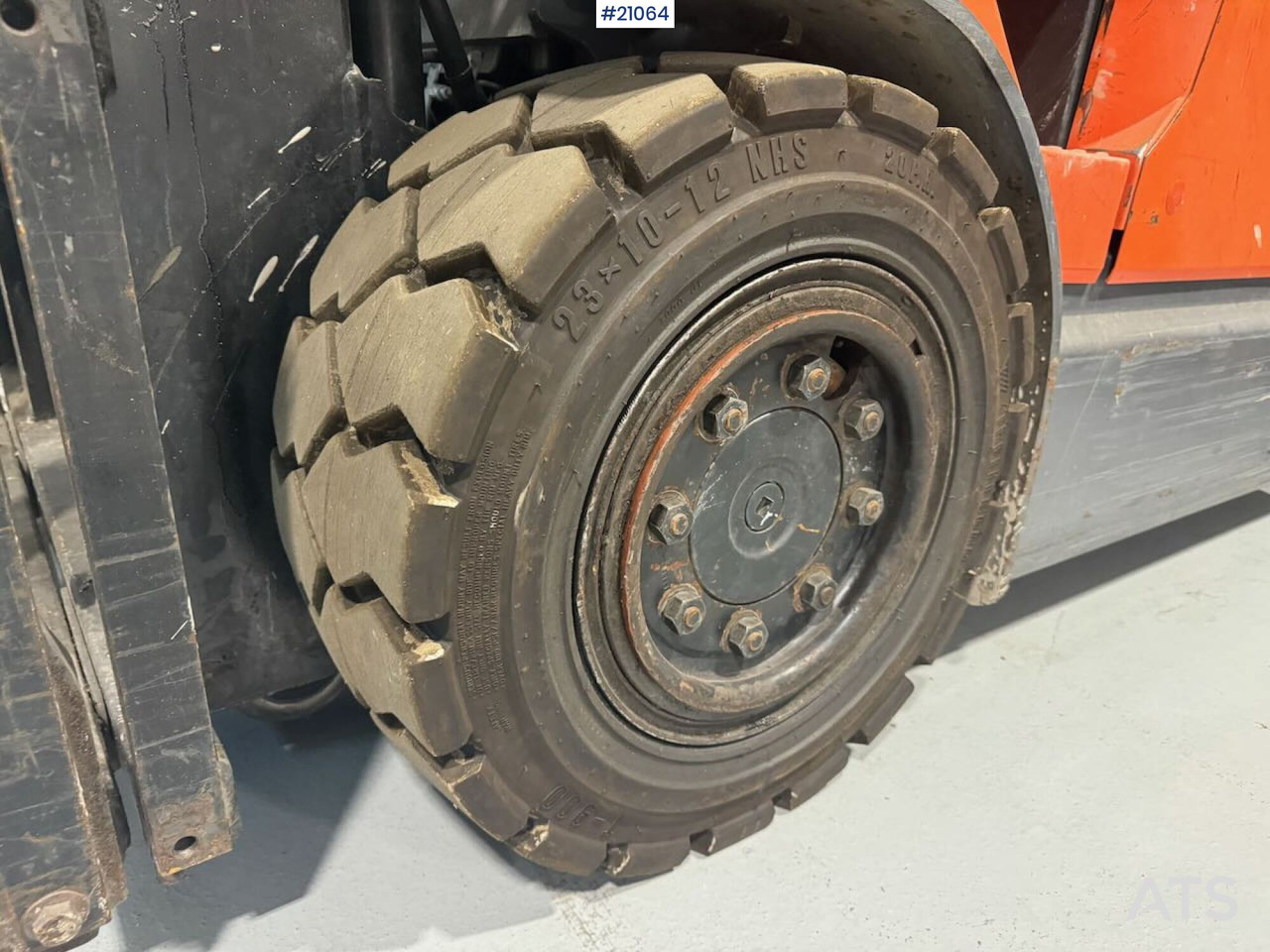 Pirun elektrik Toyota 7FBMF30: foto 7