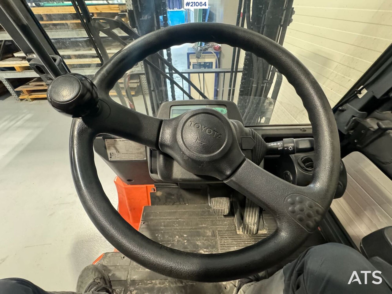 Pirun elektrik Toyota 7FBMF30: foto 11